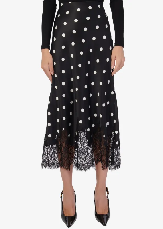Vivienne Skirt Polka-Dot sold by Cami NYC