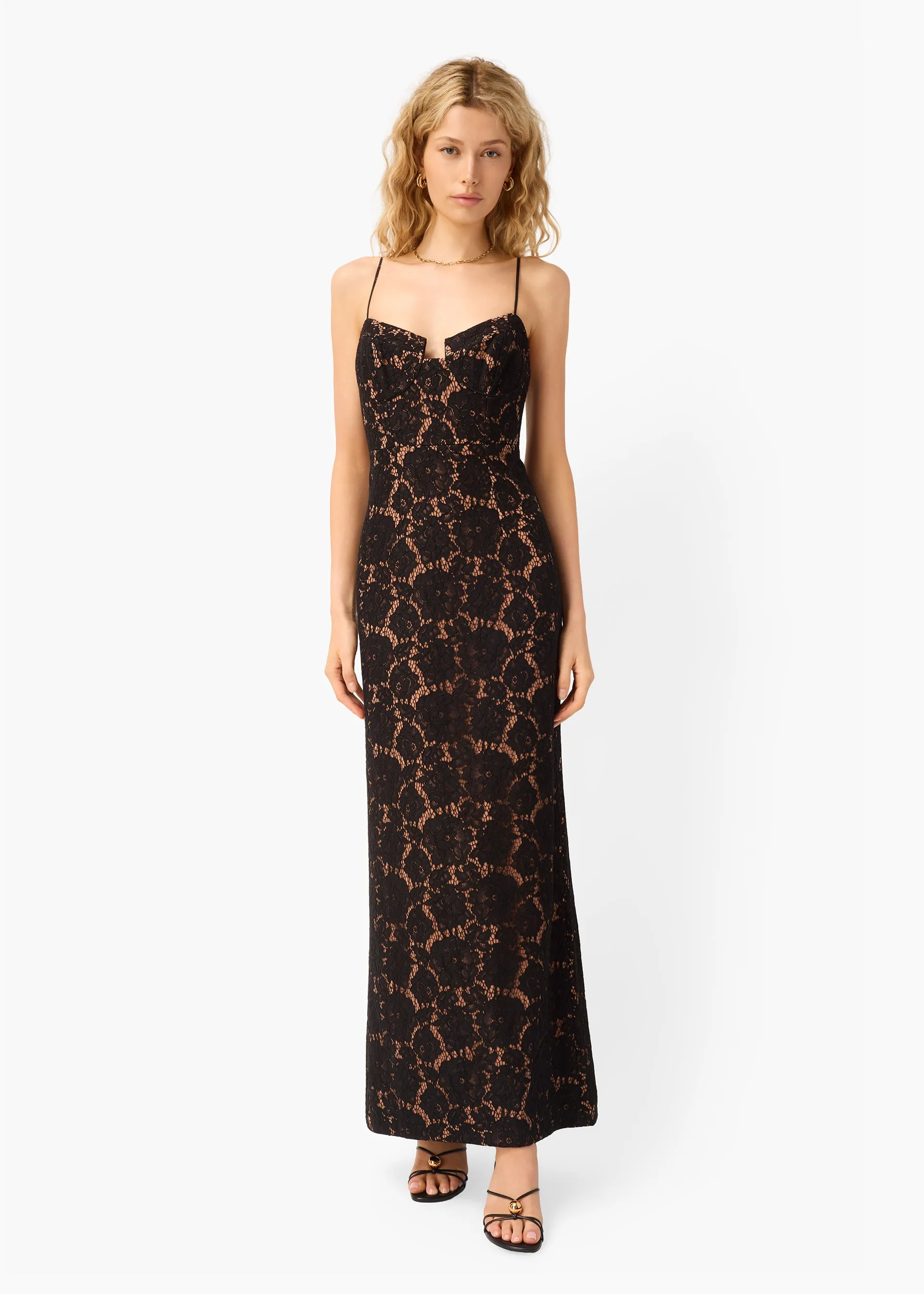 Rosaria Lace Gown Black sold by CAMI product image thumbnail 2