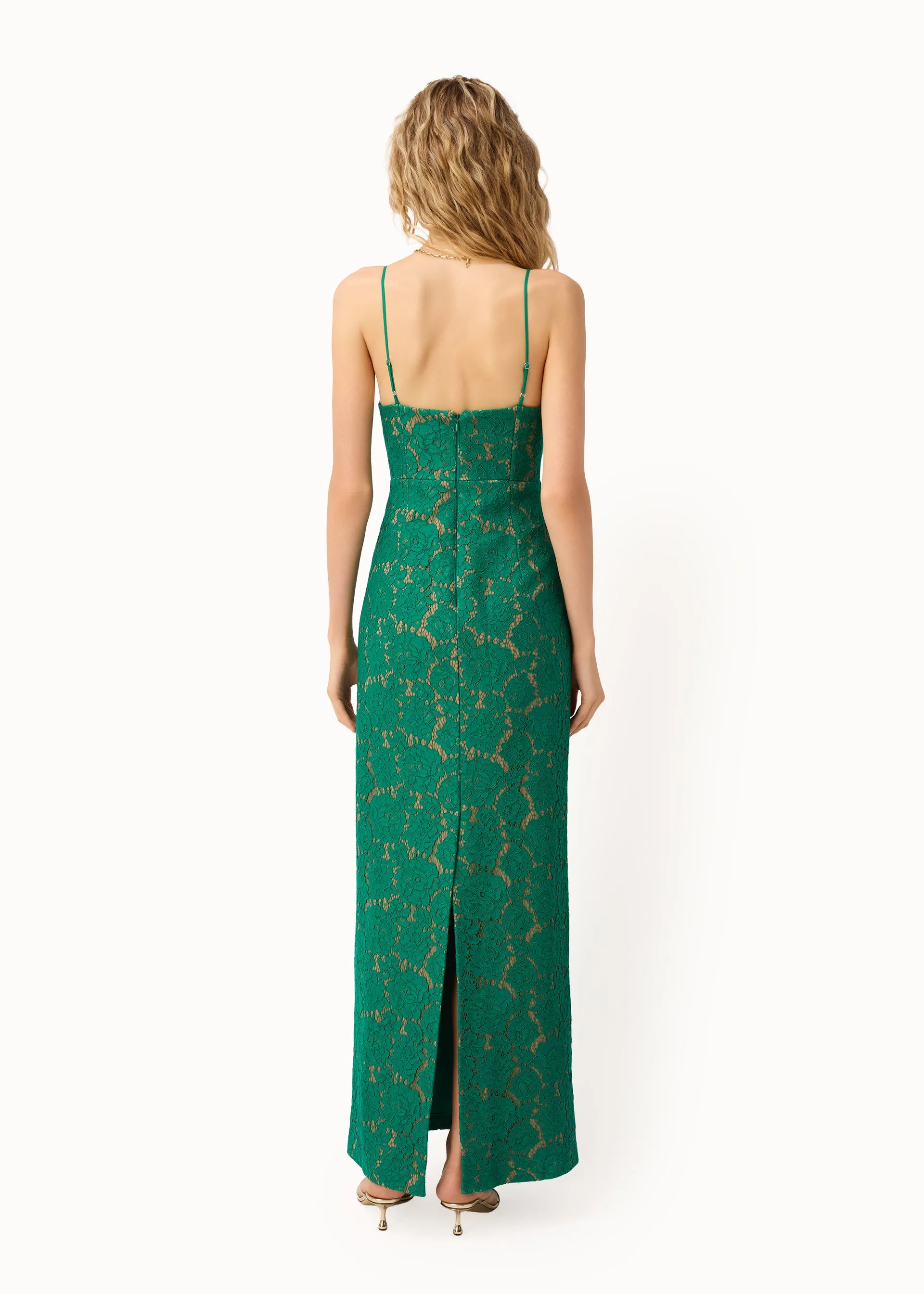 Rosaria Lace Gown Verdant sold by CAMI product image thumbnail 5