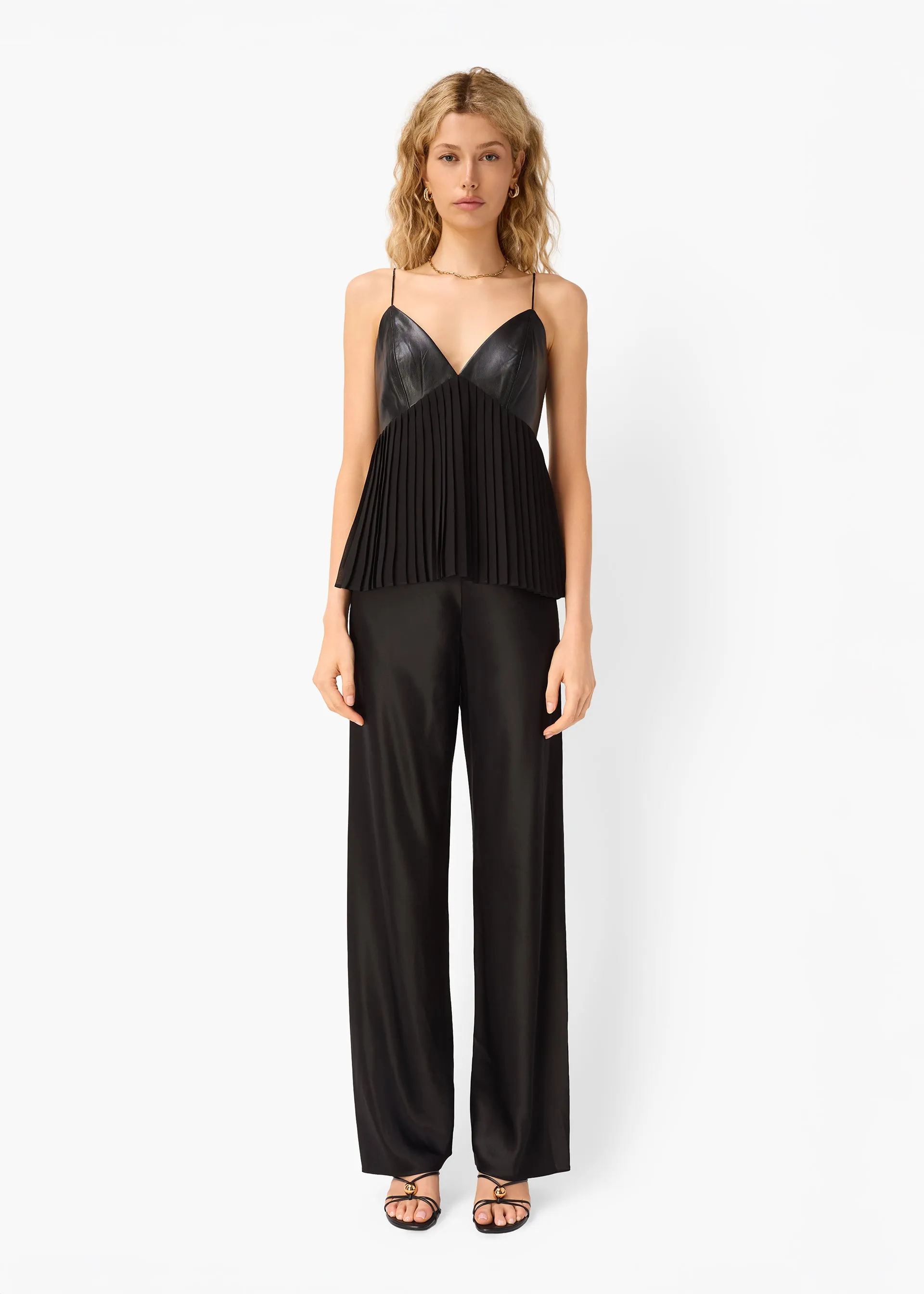 Ronnie Camisole Black sold by CAMI product image thumbnail 3