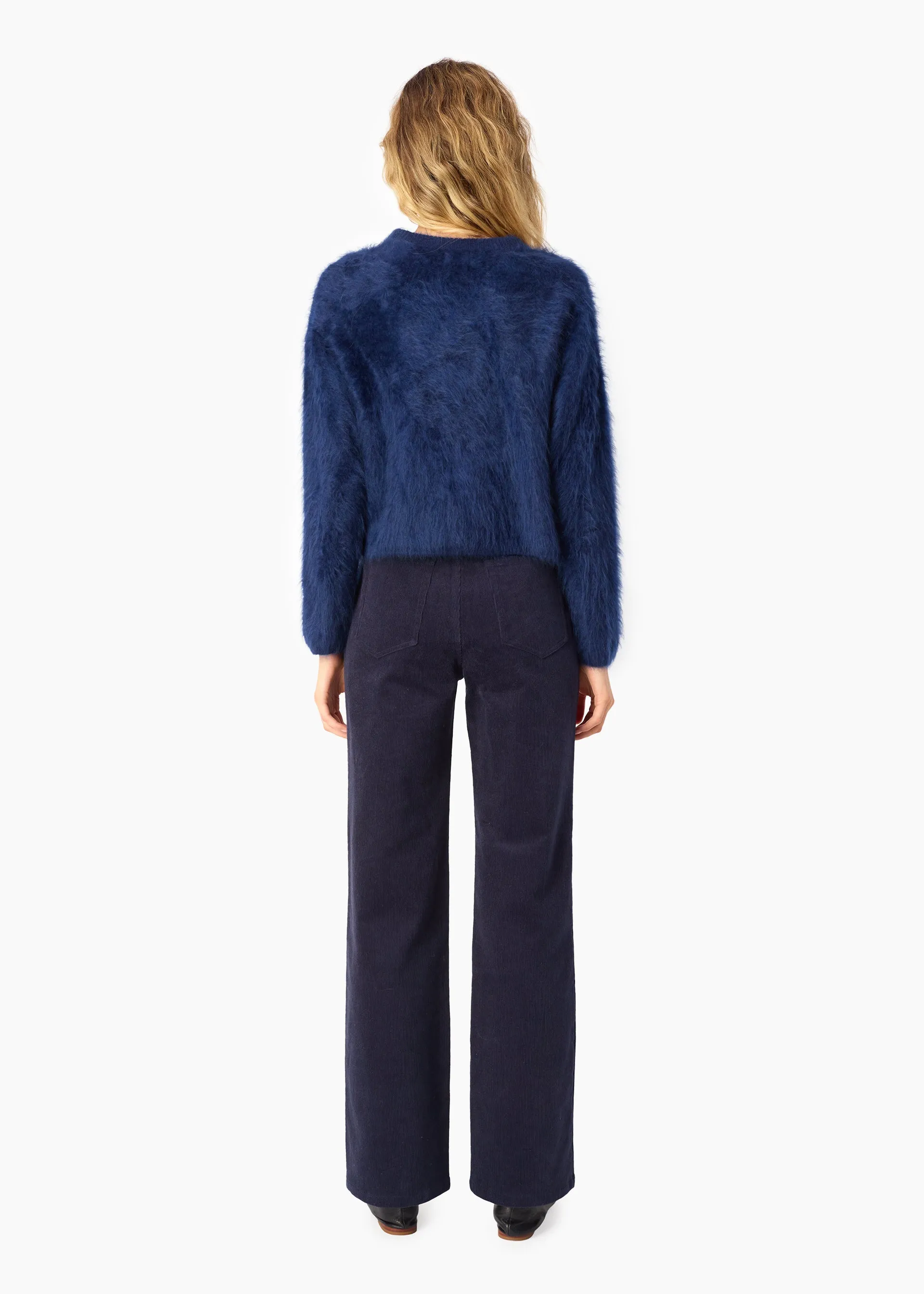 Niall Cashmere Sweater Navy sold by CAMI product image thumbnail 4
