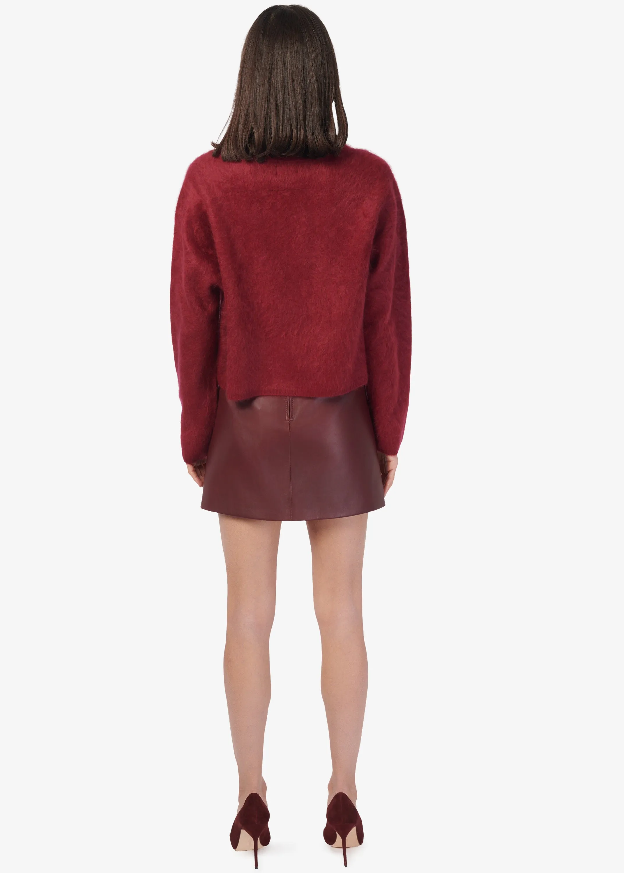 Niall Cashmere Sweater Syrah sold by CAMI product image thumbnail 5