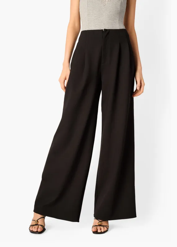 Nahal High Rise Pant Black sold by CAMI
