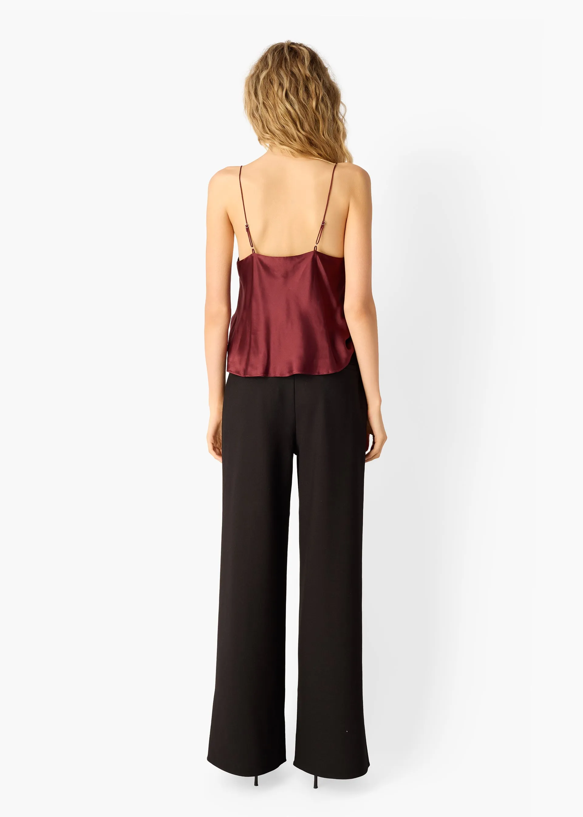 Daniya Camisole Syrah sold by Cami NYC product image thumbnail 4
