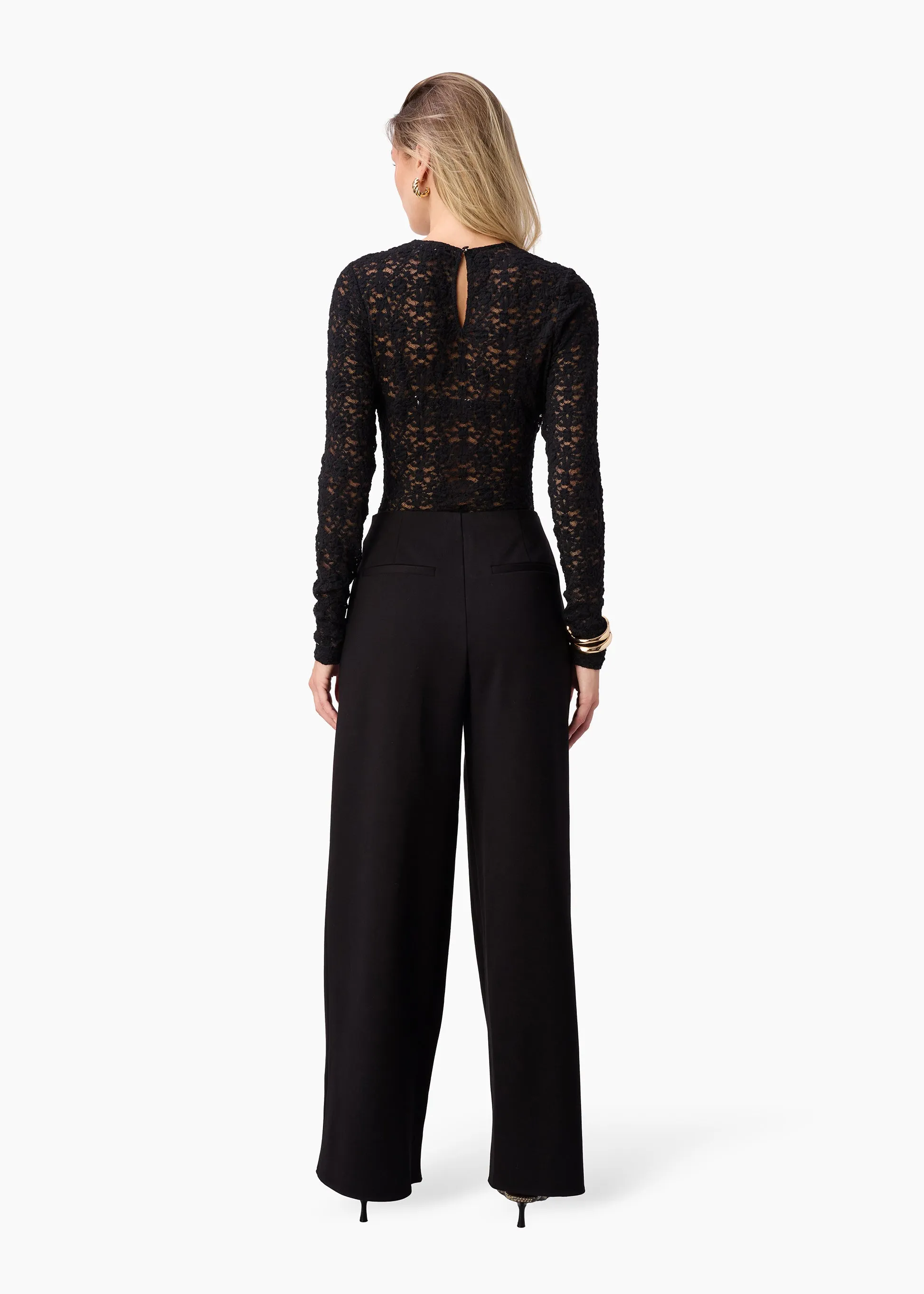 Meli Stretch Lace Top Black sold by CAMI product image thumbnail 5