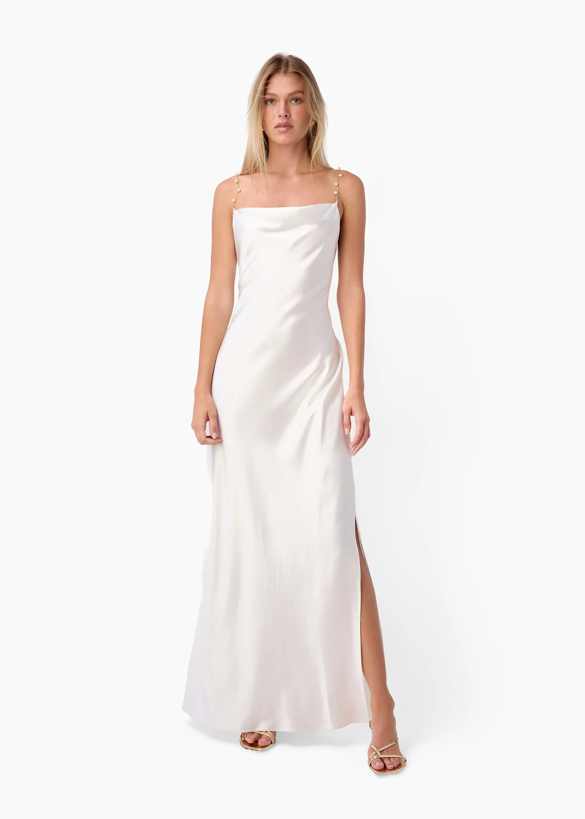 Shallon Gown White sold by CAMI product image thumbnail 3