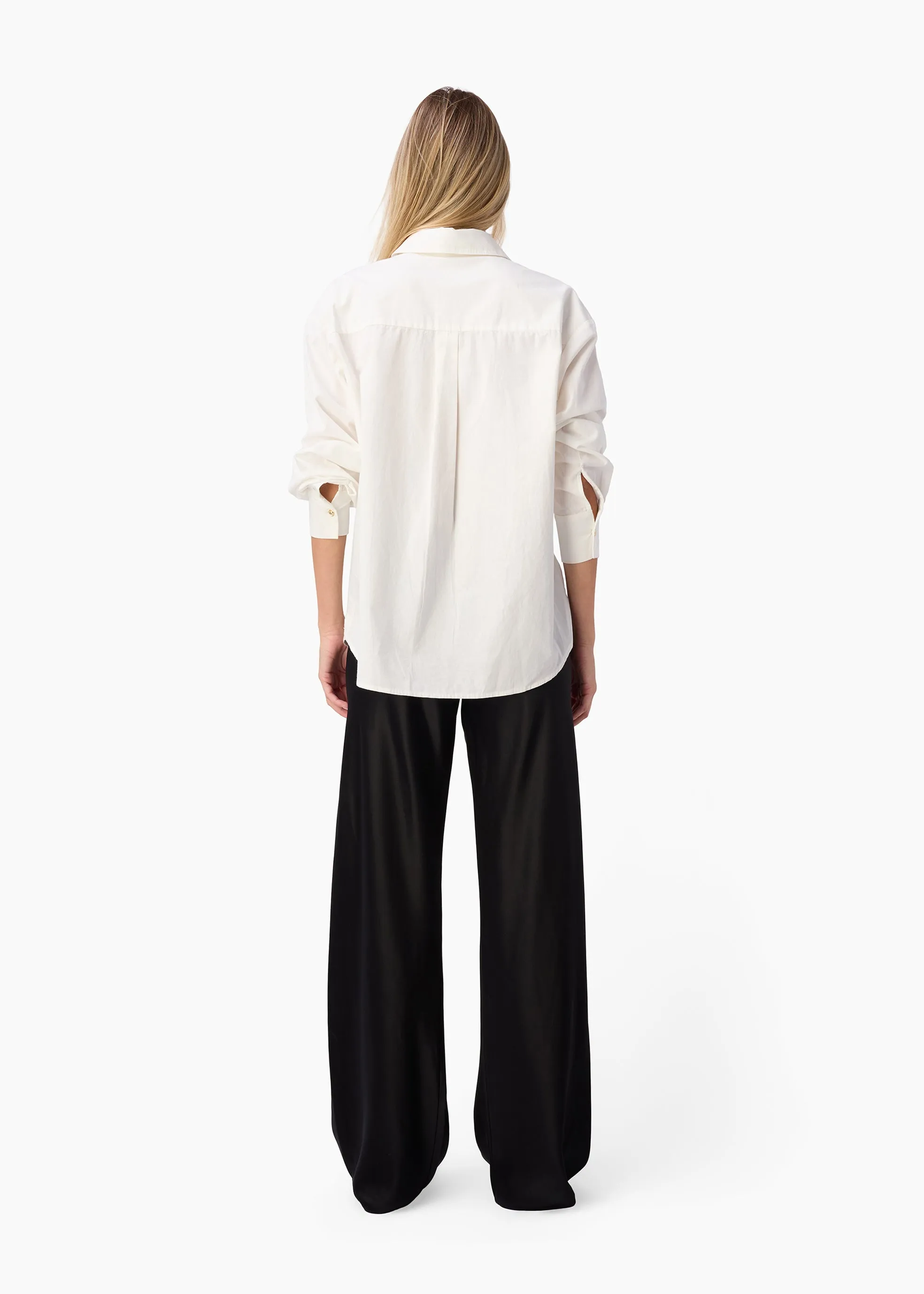 Sumayya Cotton Poplin Top White sold by CAMI product image thumbnail 5