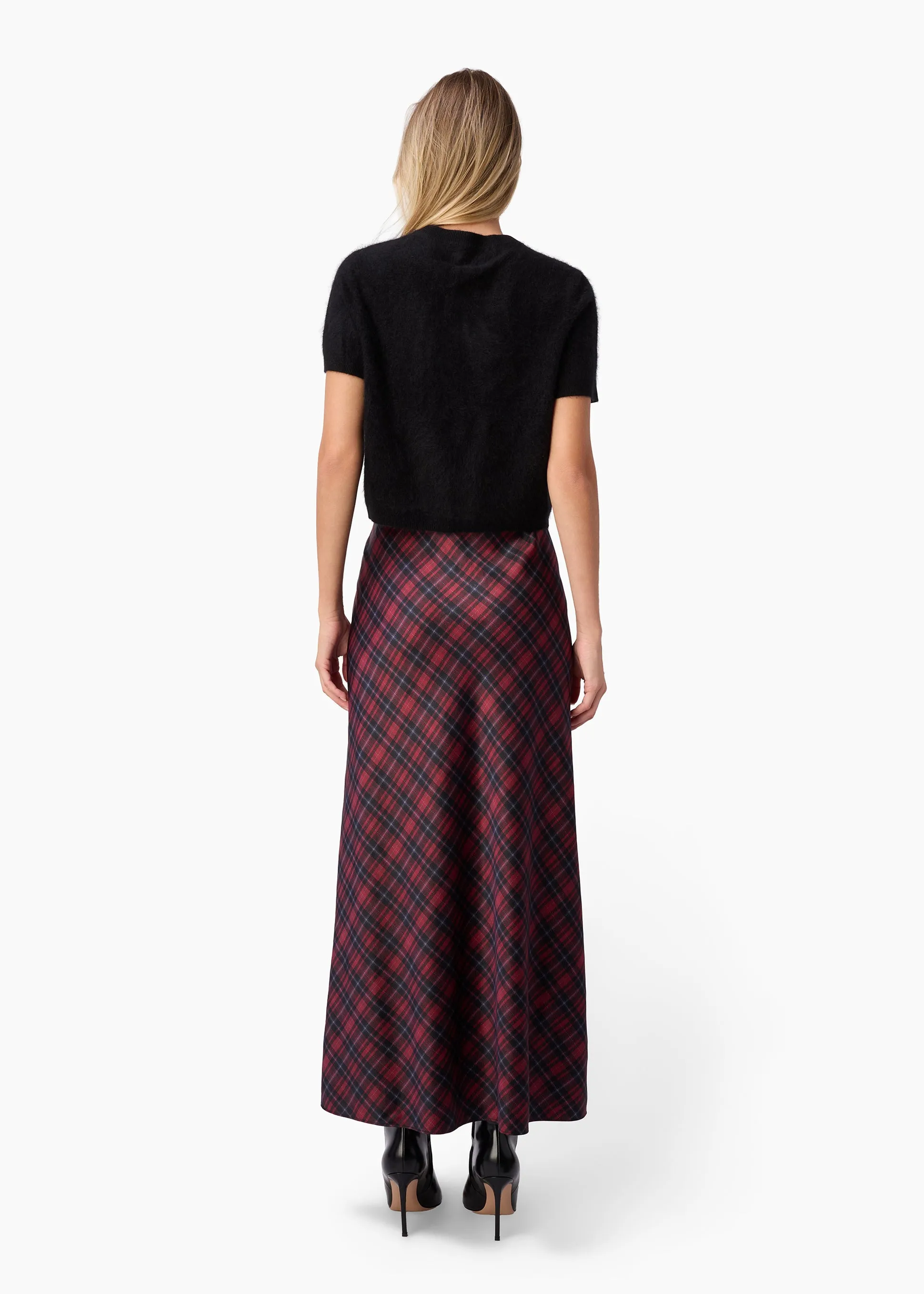 Aviva Maxi Skirt Tartan sold by Cami NYC product image thumbnail 5