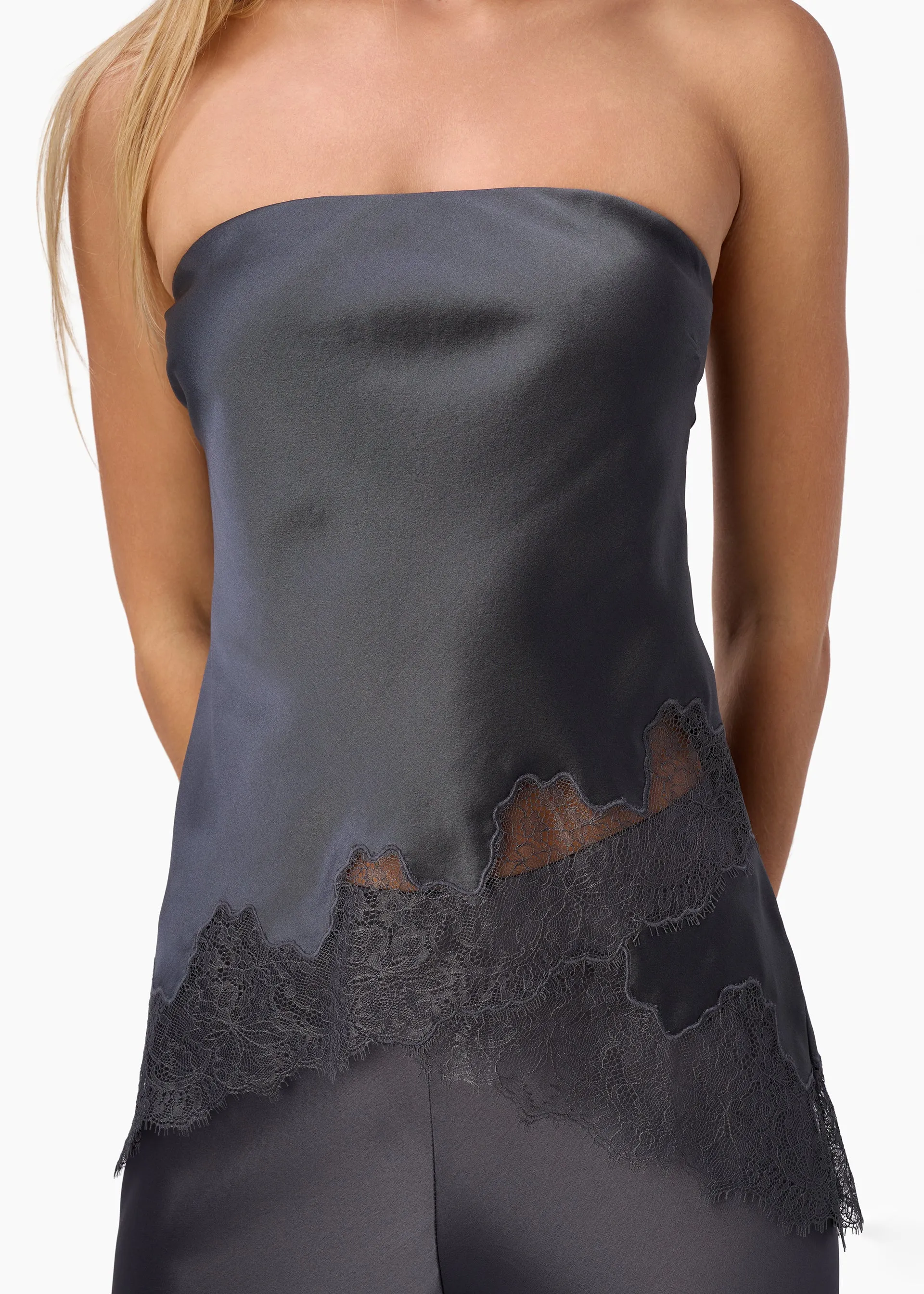 Odessa Strapless Camisole Coal sold by CAMI product image thumbnail 4