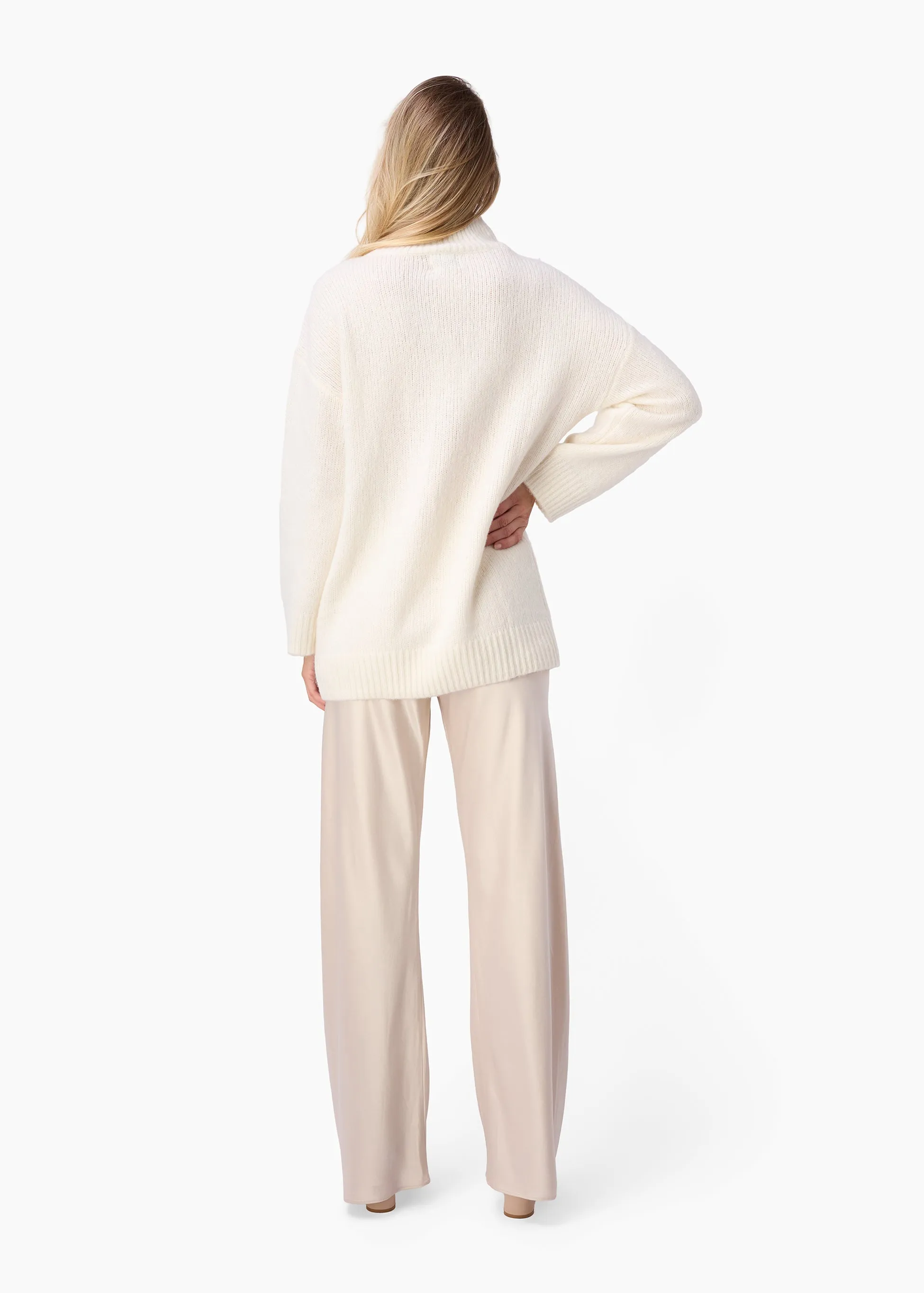 Catherine Cashmere Blend Sweater Macadamia sold by CAMI product image thumbnail 5
