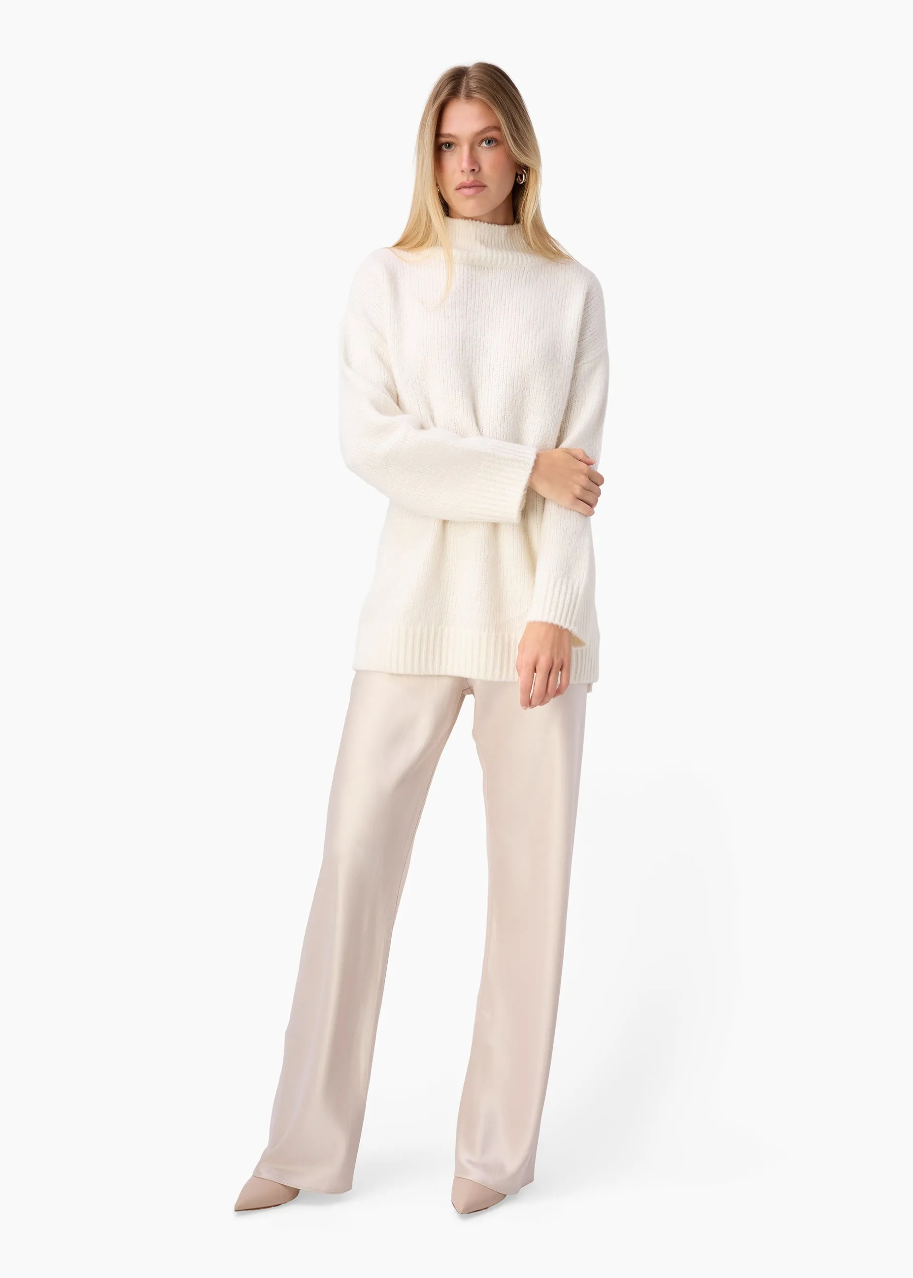Catherine Cashmere Blend Sweater Macadamia sold by CAMI product image thumbnail 3