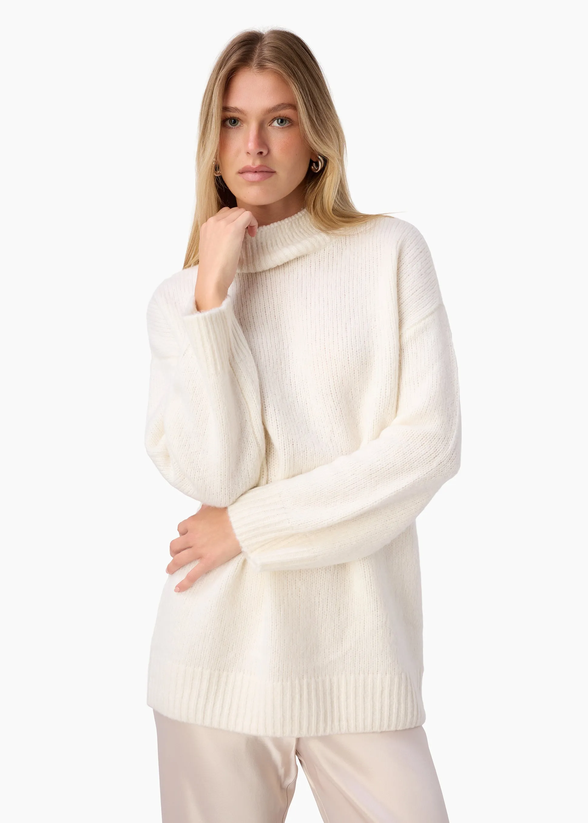 Catherine Cashmere Blend Sweater Macadamia sold by CAMI product image thumbnail 4