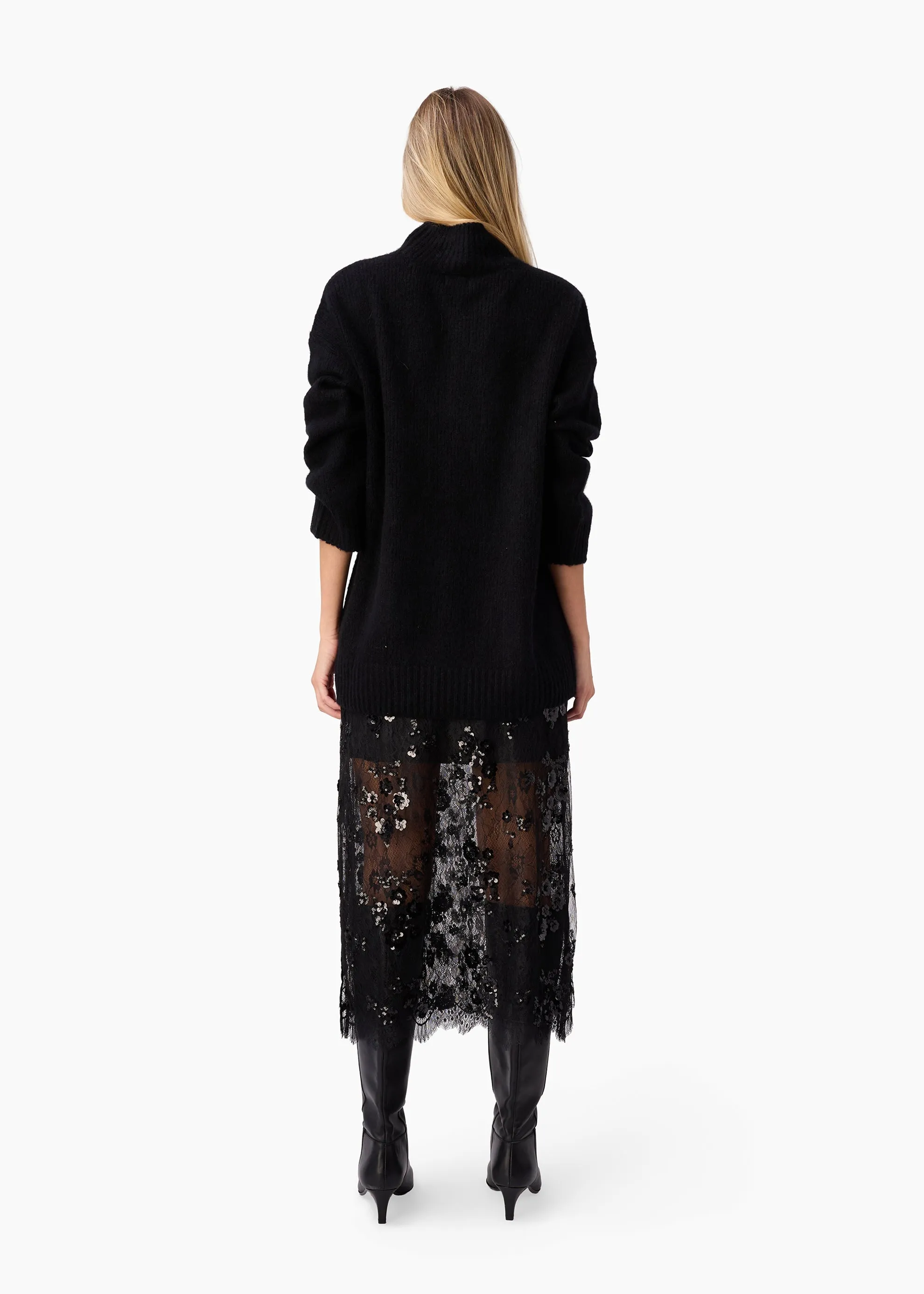 Catherine Cashmere Blend Sweater Black sold by CAMI product image thumbnail 4