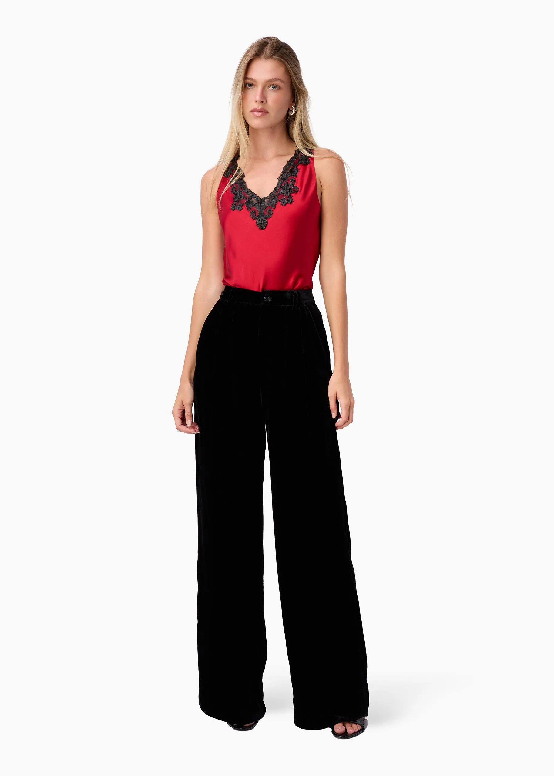 Romey Camisole Poppy sold by Cami NYC product image thumbnail 2