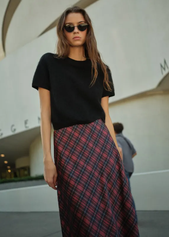 Eugeney Cashmere Top Black sold by Cami NYC