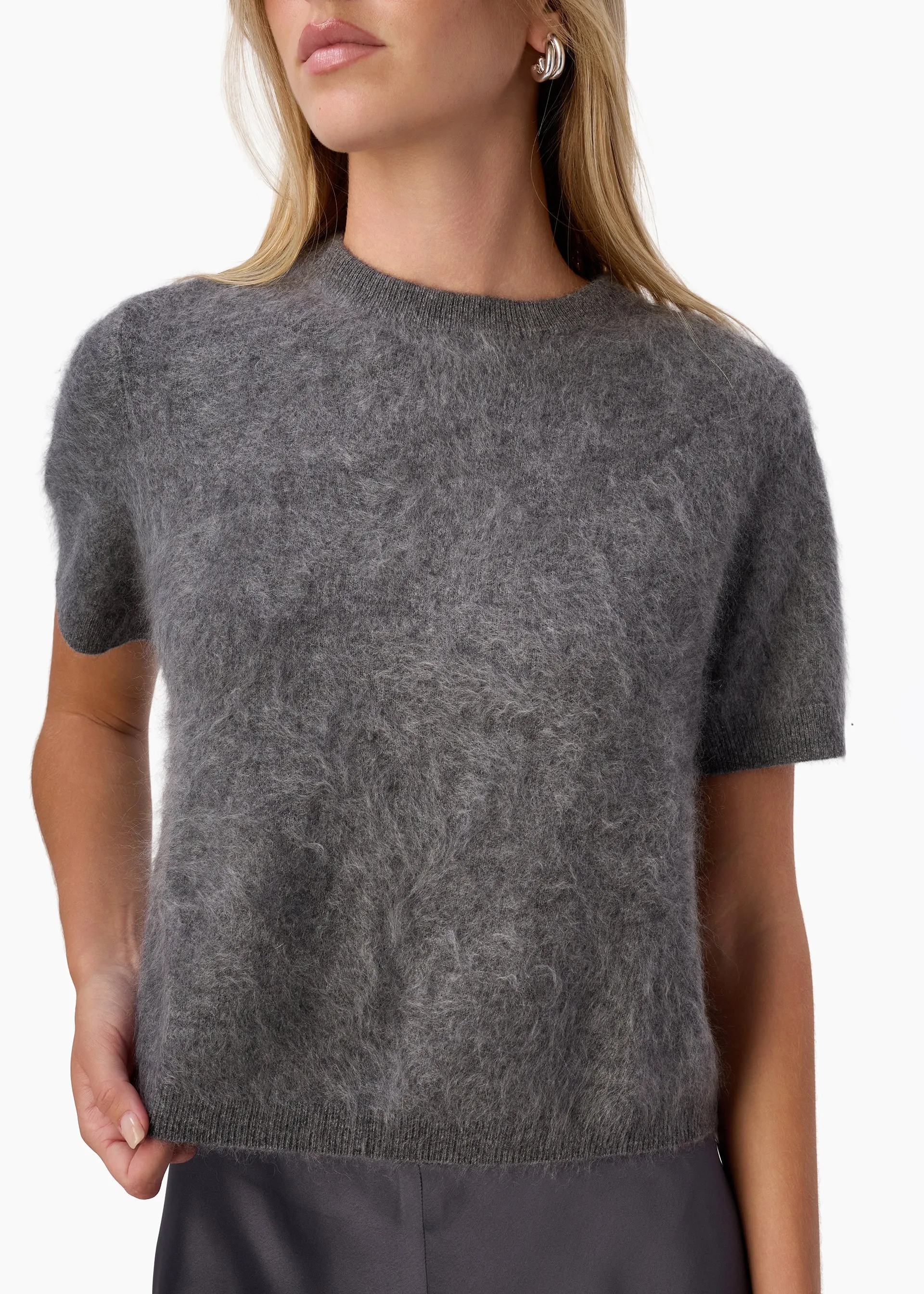 Eugeney Cashmere Top Coal sold by CAMI product image thumbnail 4