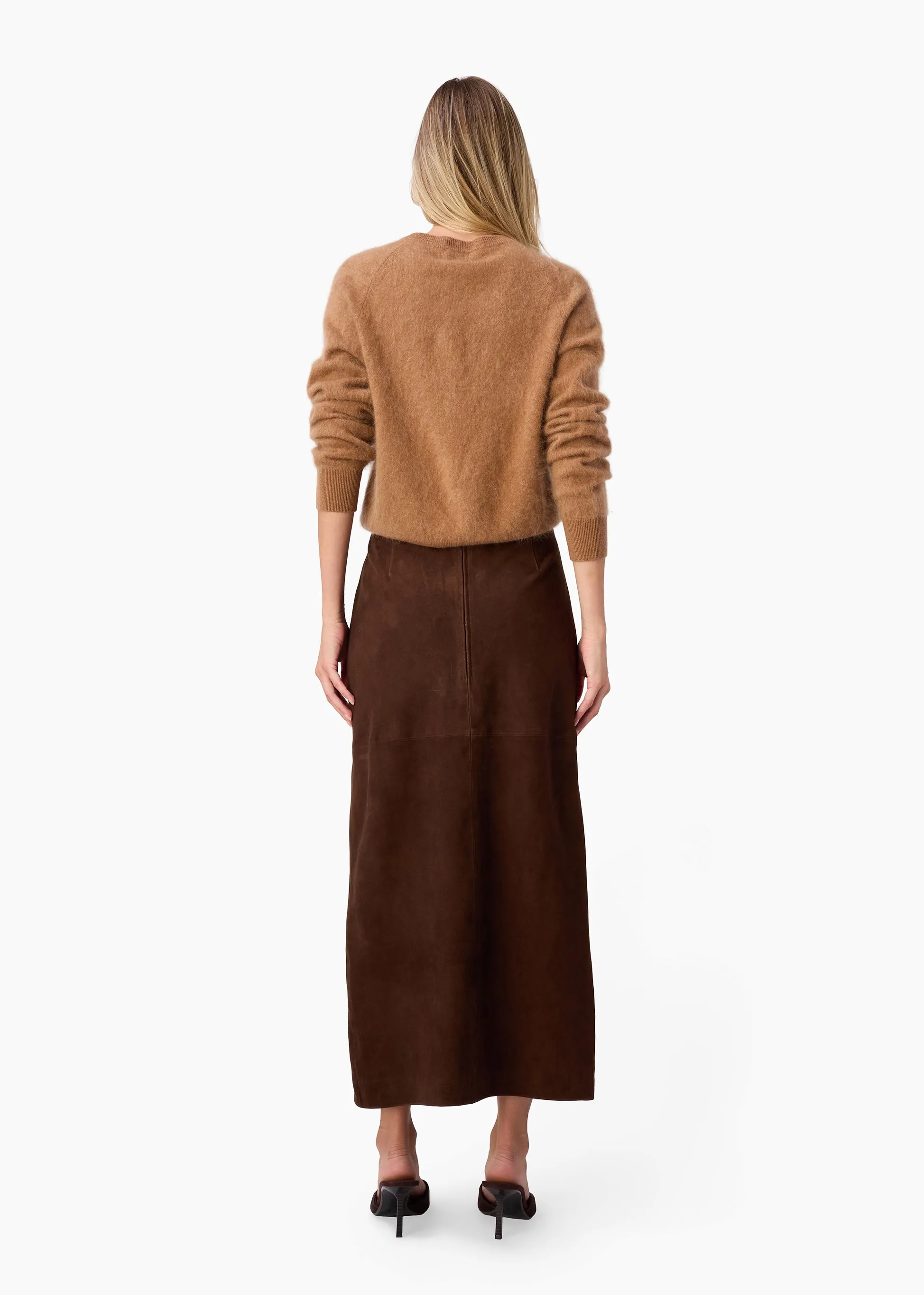Dorian Cashmere Cardigan Caramel sold by CAMI product image thumbnail 5