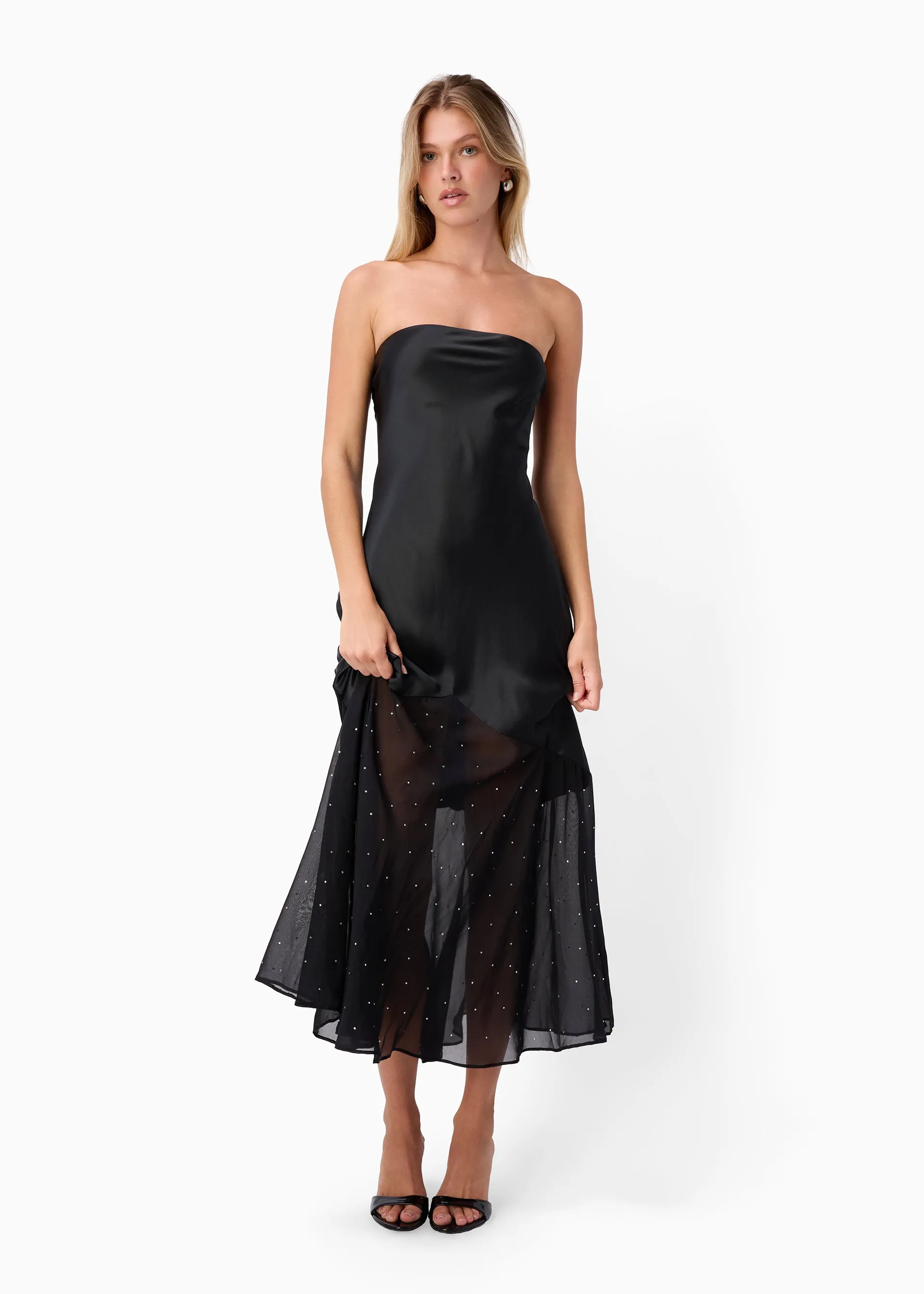 Maristela Strapless Dress Black sold by CAMI product image thumbnail 3