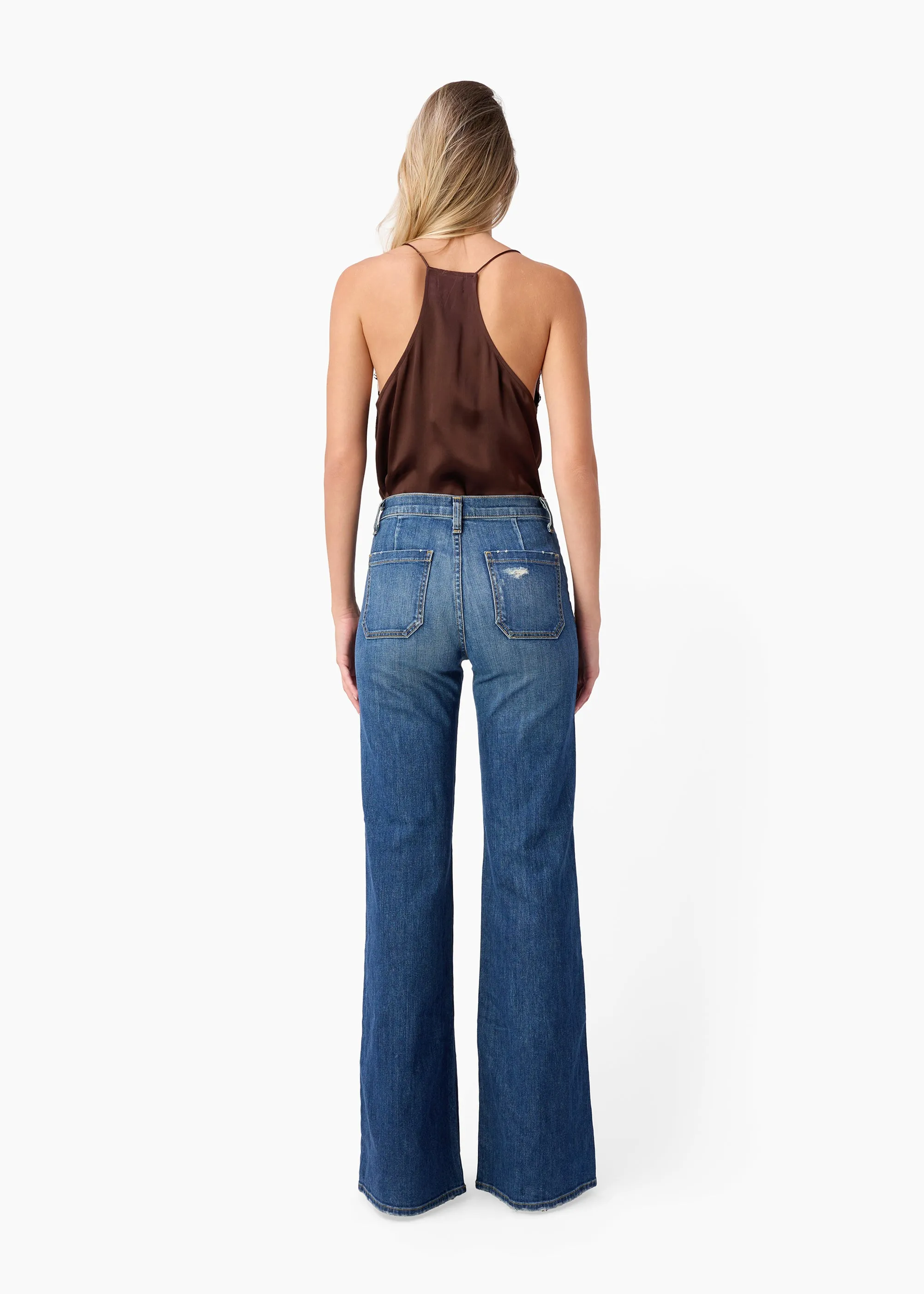 Racer Charmeuse Camisole Sable sold by CAMI product image thumbnail 4