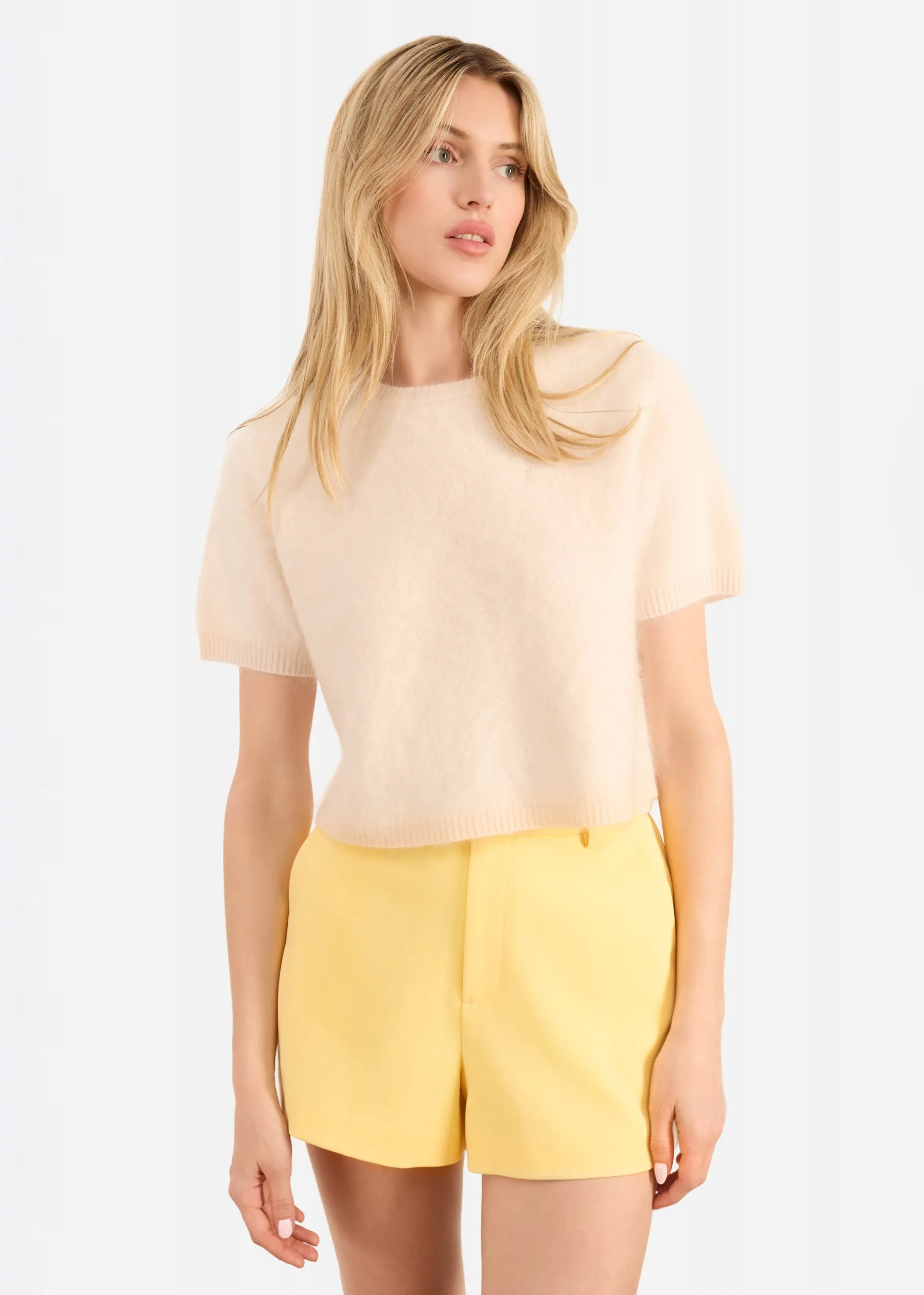 Eugeney Cashmere Top Macadamia sold by CAMI product image thumbnail 2