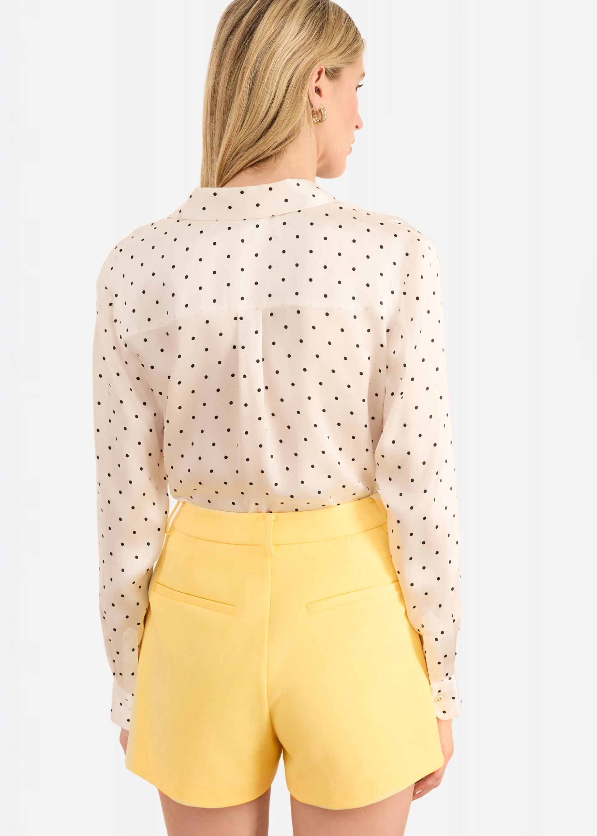 Crosby Silk Blouse Pin Dot sold by CAMI product image thumbnail 5