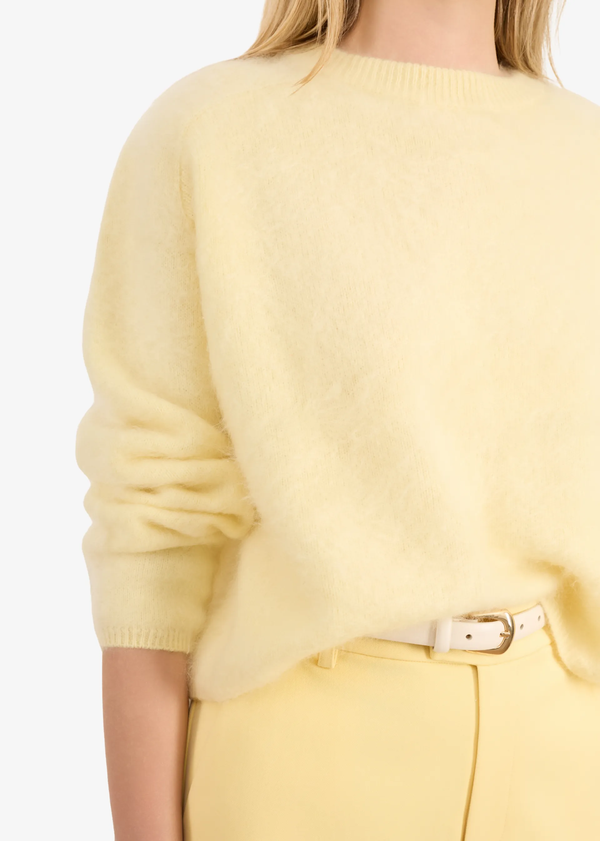 Niall Cashmere Sweater Custard sold by CAMI product image thumbnail 3