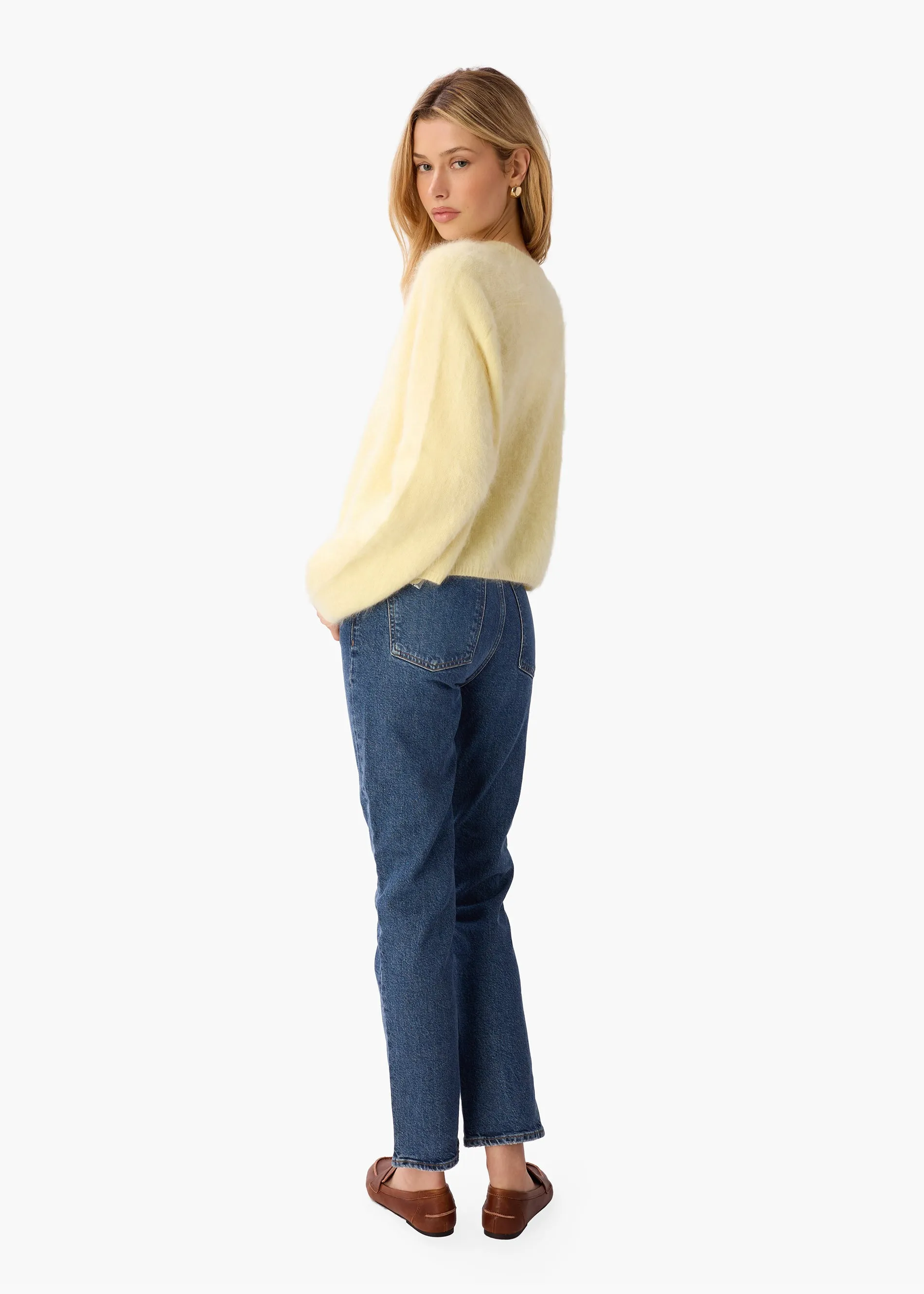 Niall Cashmere Sweater Custard sold by CAMI product image thumbnail 5