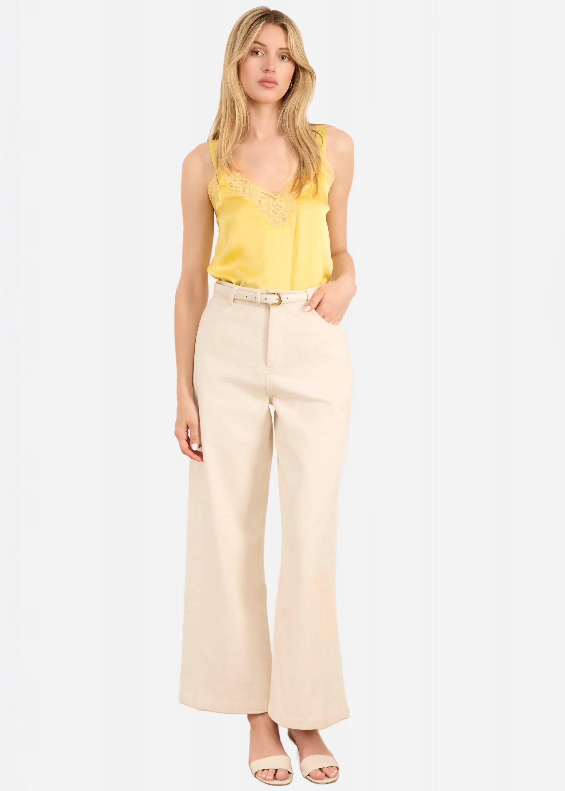 Amora Camisole Custard sold by CAMI product image thumbnail 3