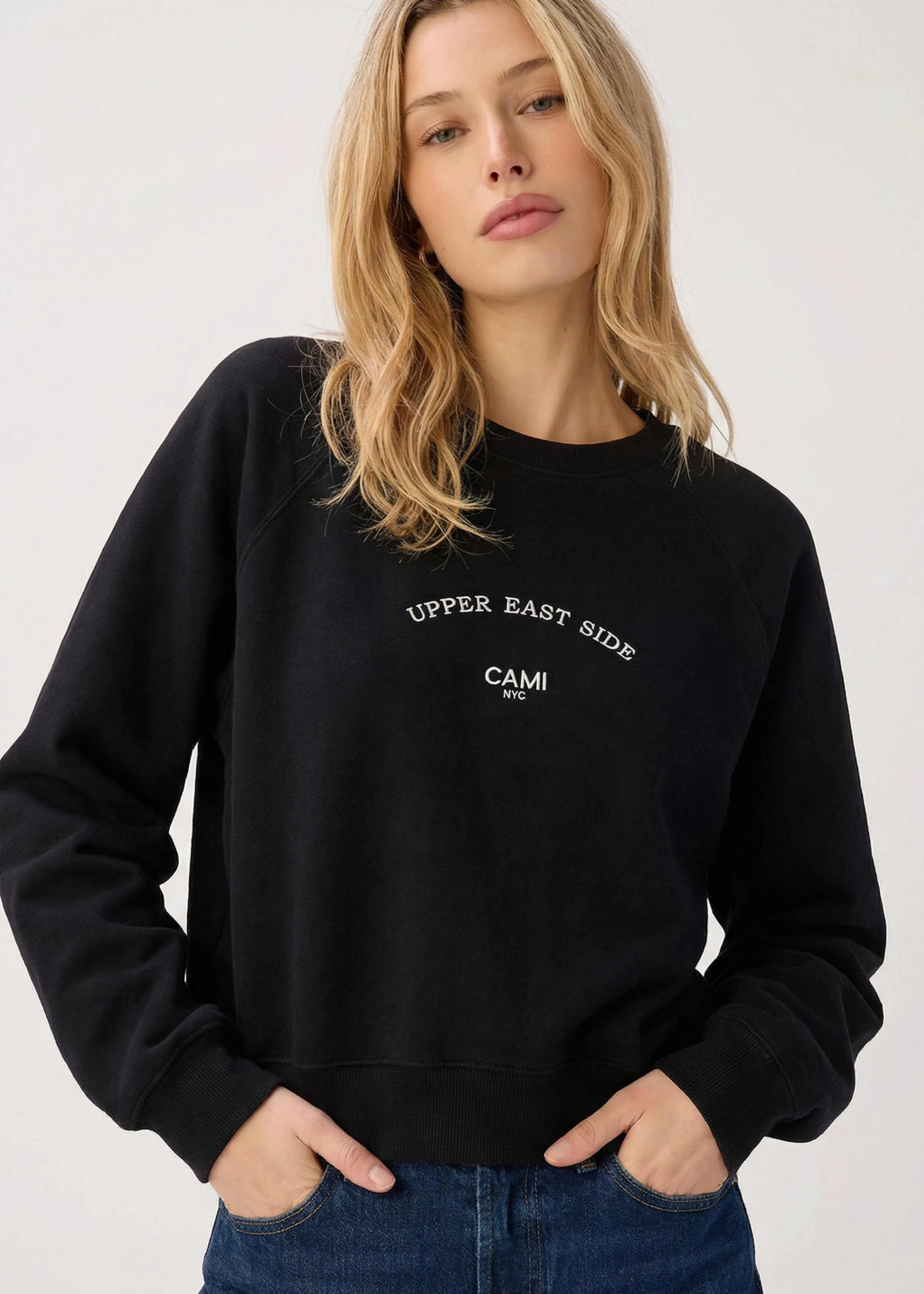 CAMI NYC UES Sweatshirt Black sold by CAMI