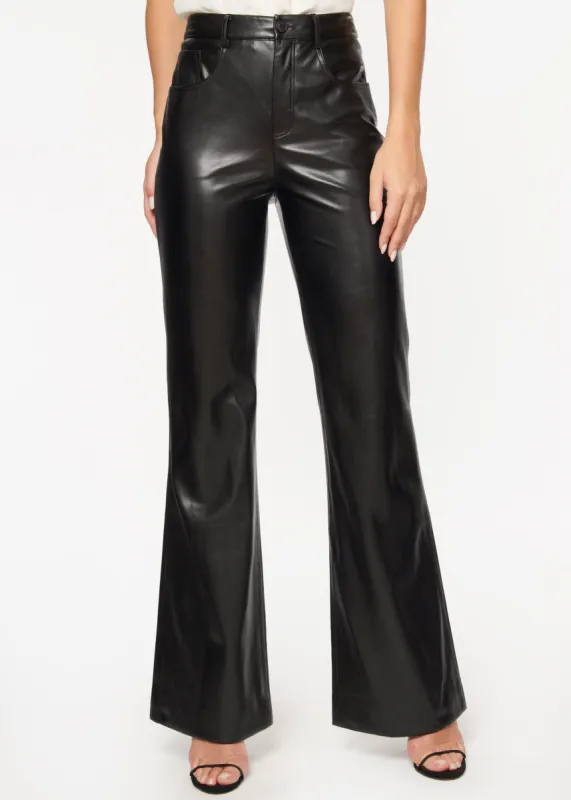 Zenobia Vegan Leather Pant Black sold by Cami NYC