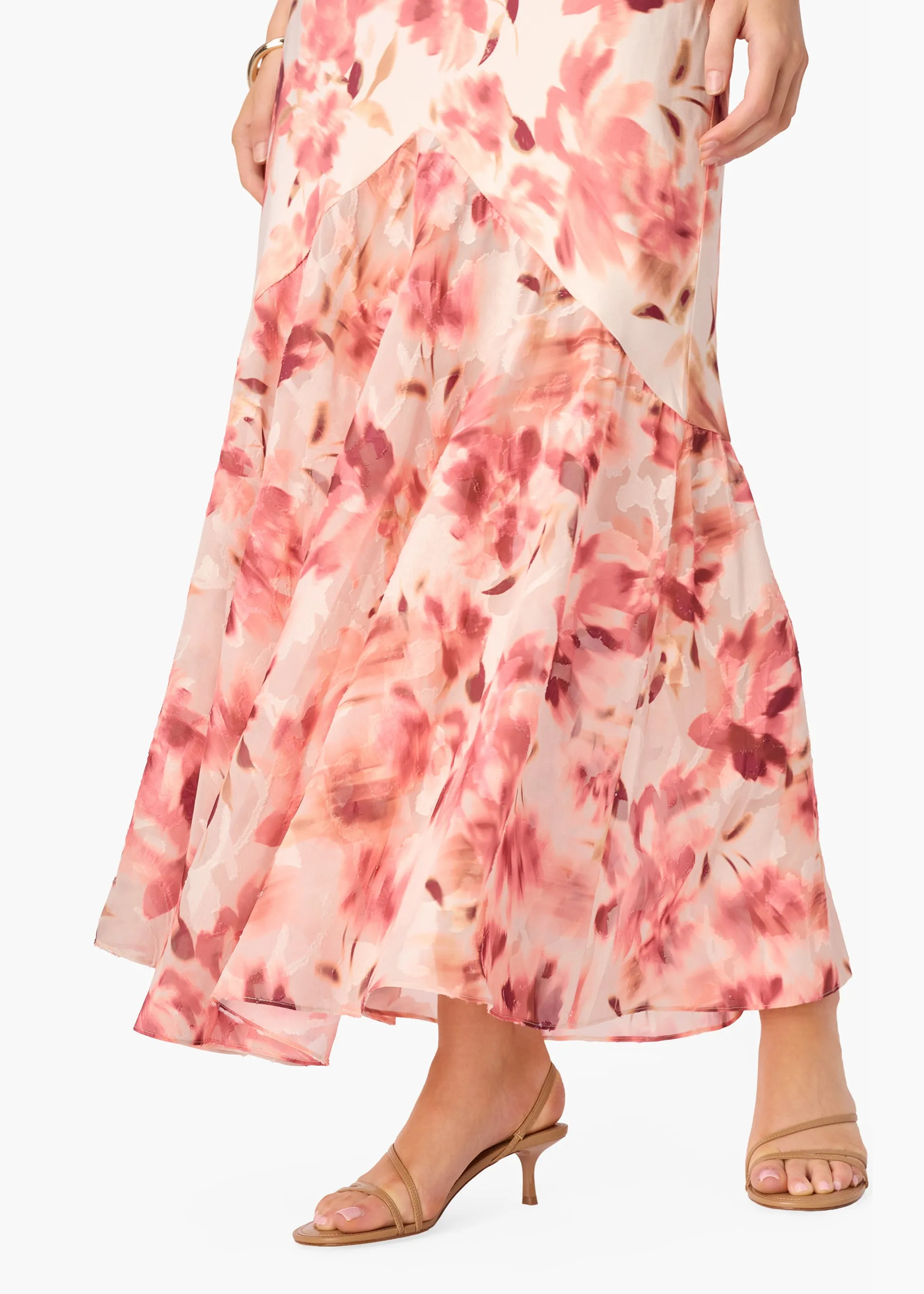 Maristela Strapless Burnout Dress Florescence sold by CAMI product image thumbnail 3