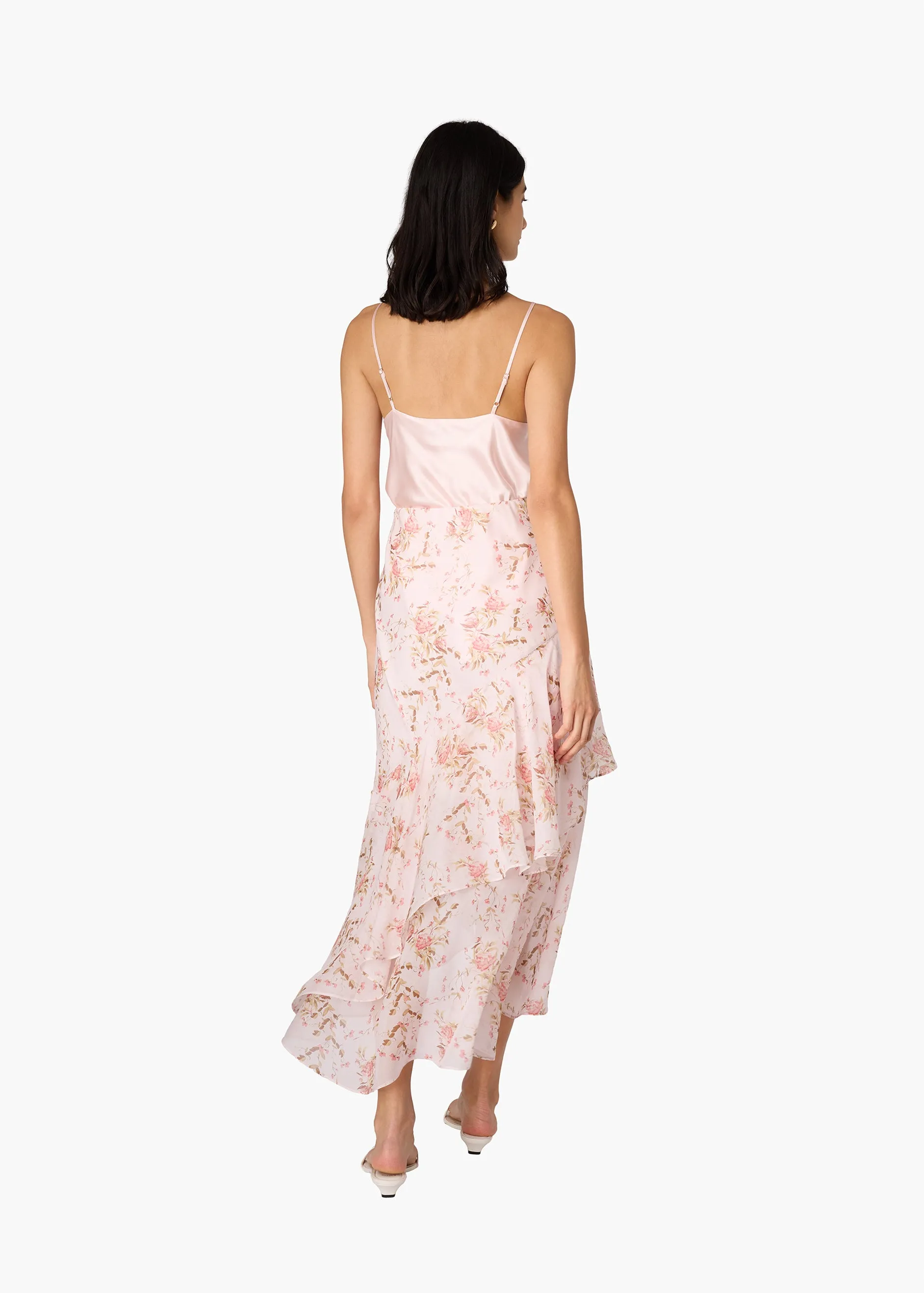 Yazmeena Chiffon Skirt Painted Petals sold by CAMI product image thumbnail 4