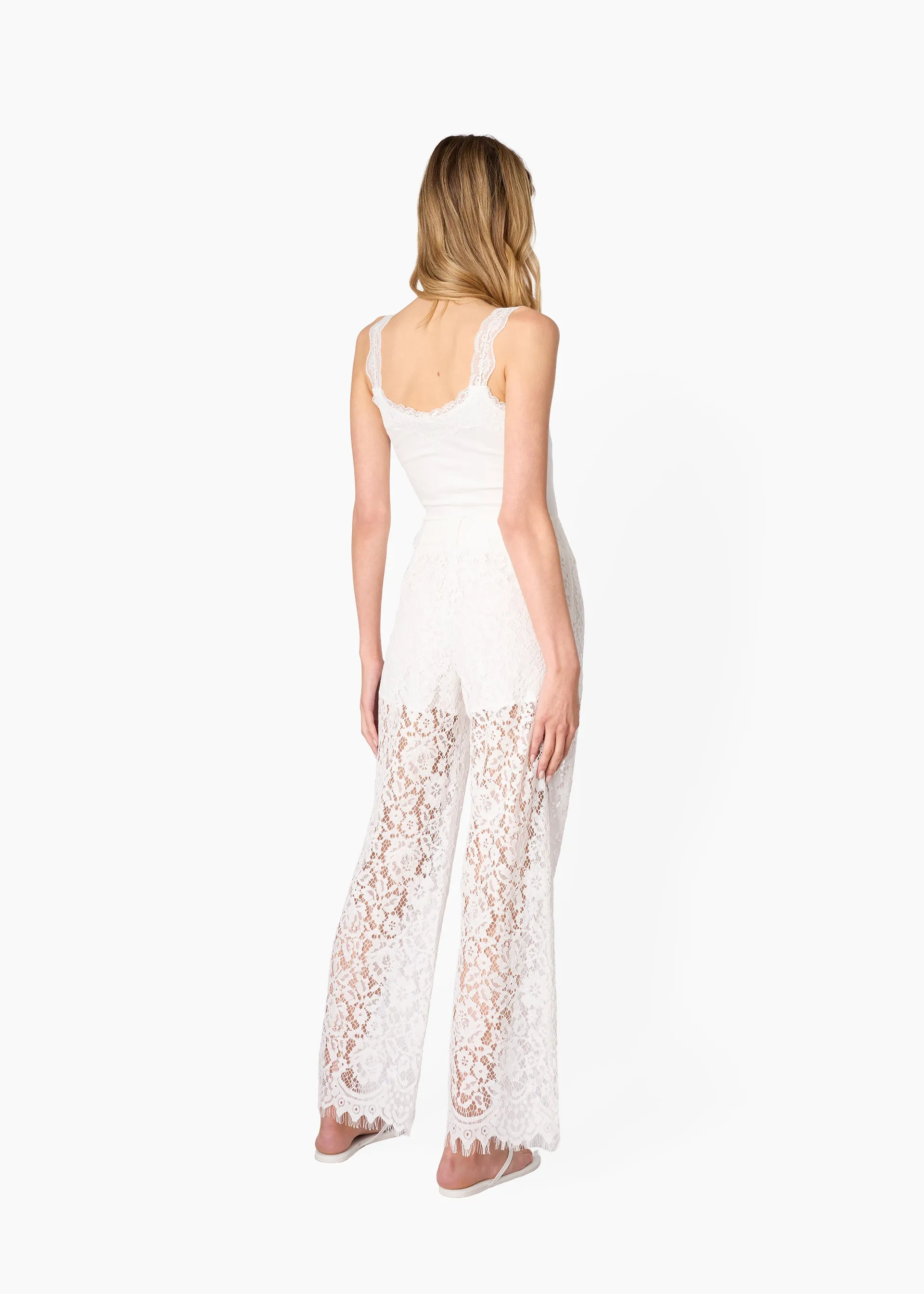 Minerva Lace Pant White sold by CAMI product image thumbnail 5