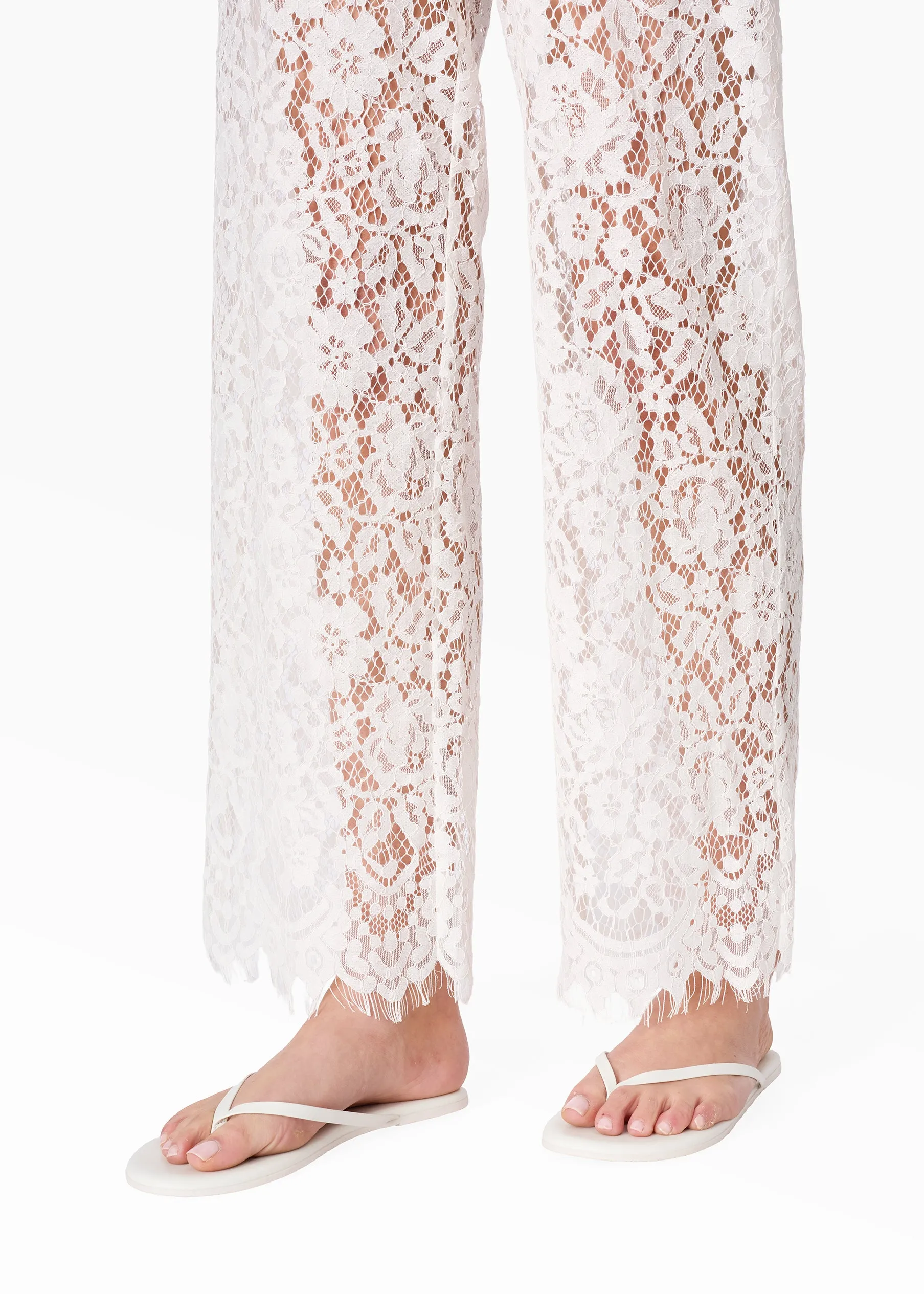 Minerva Lace Pant White sold by CAMI product image thumbnail 4