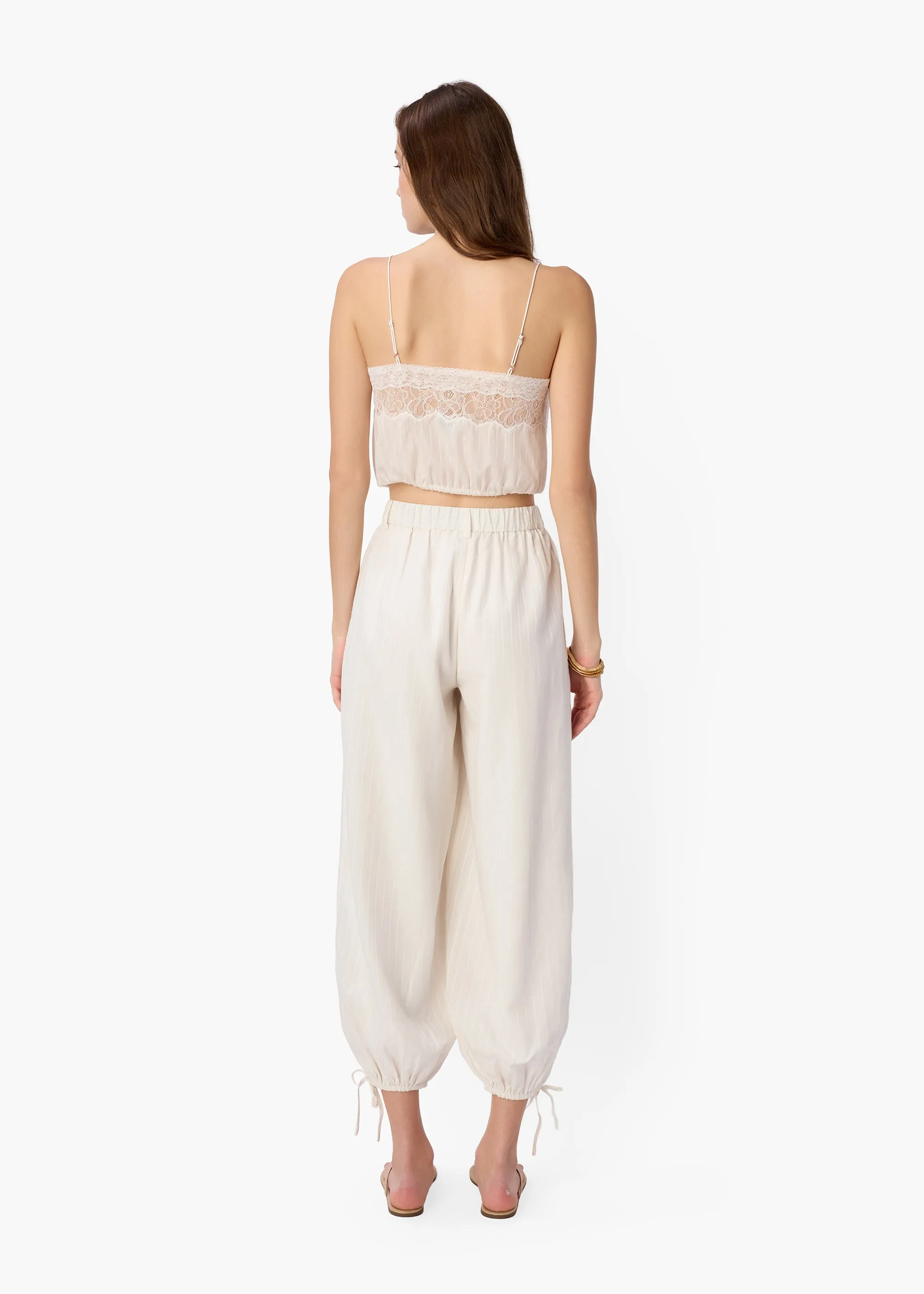 Tessie Trouser Style Balloon Pant Macadamia sold by CAMI product image thumbnail 5