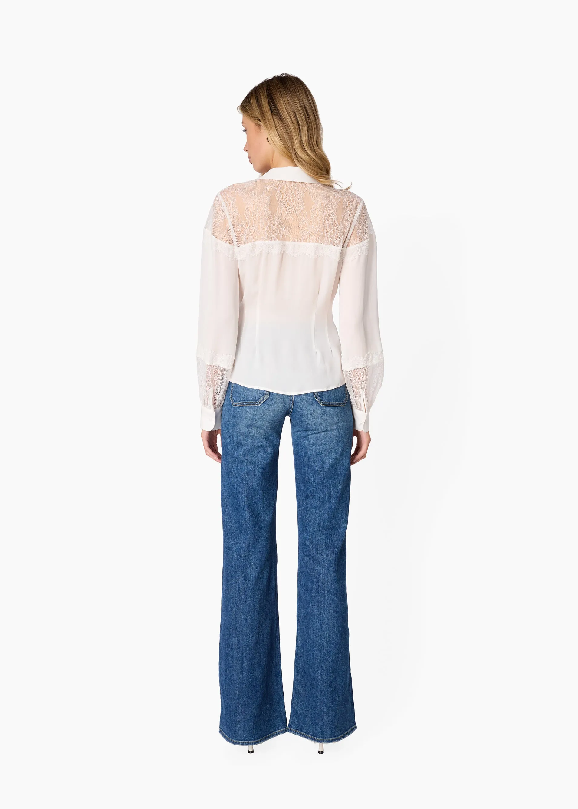 Lucena Silk Blouse Macadamia sold by CAMI product image thumbnail 5