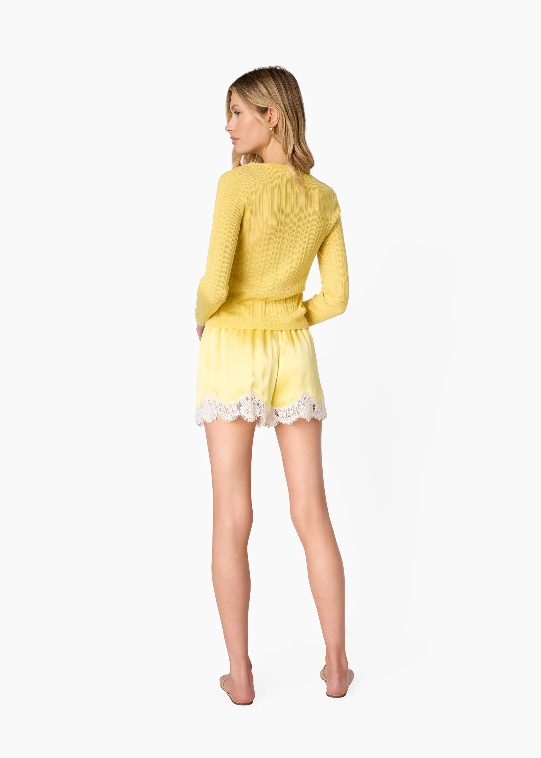 Maura Lightweight Cardigan Custard sold by CAMI product image thumbnail 5