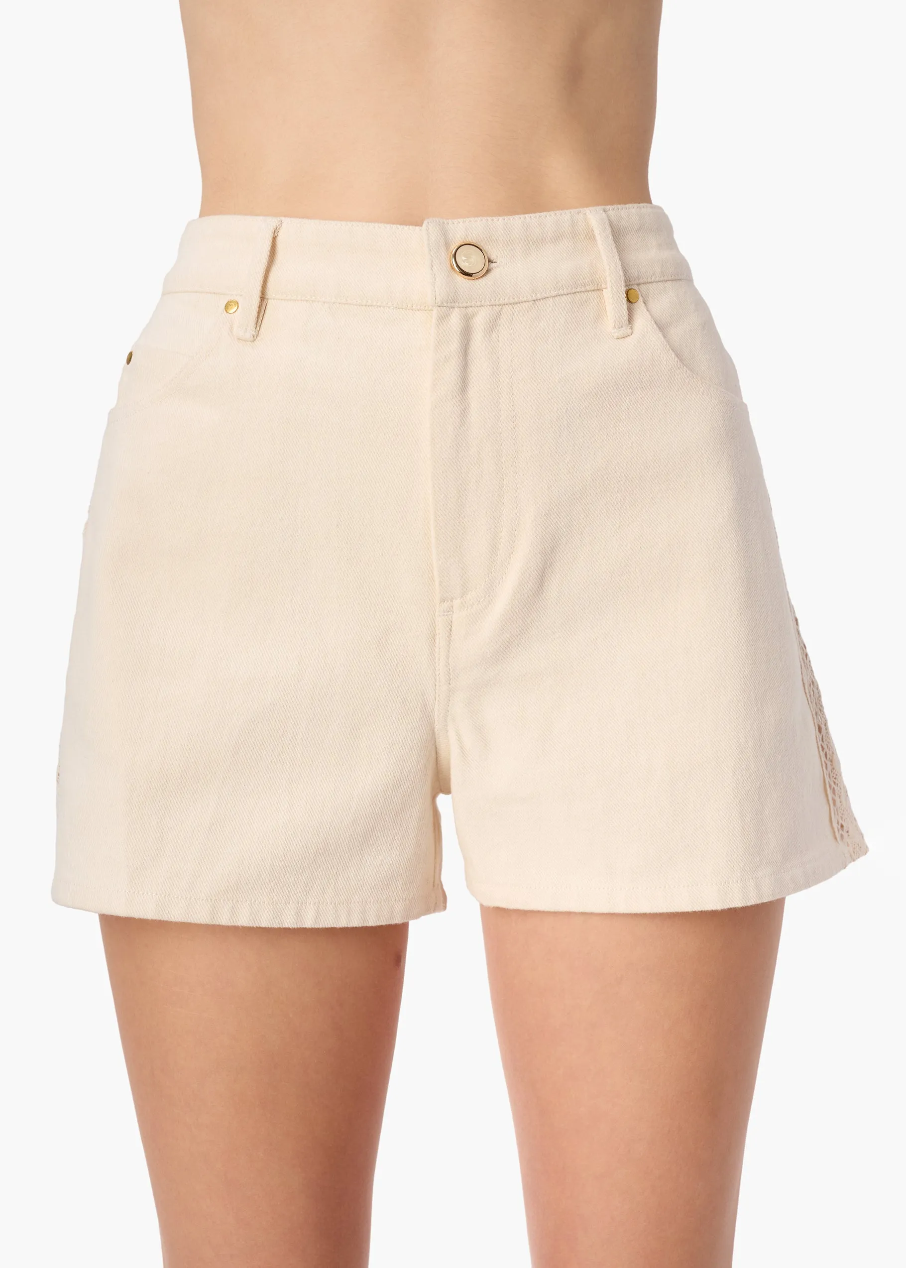 Tali Bull Denim Short Bone sold by CAMI product image thumbnail 3