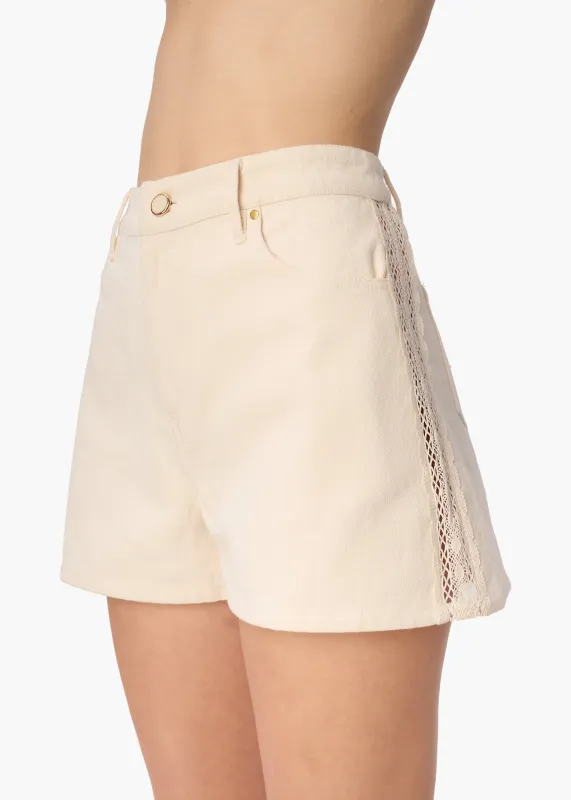 Tali Bull Denim Short Bone made by CAMI