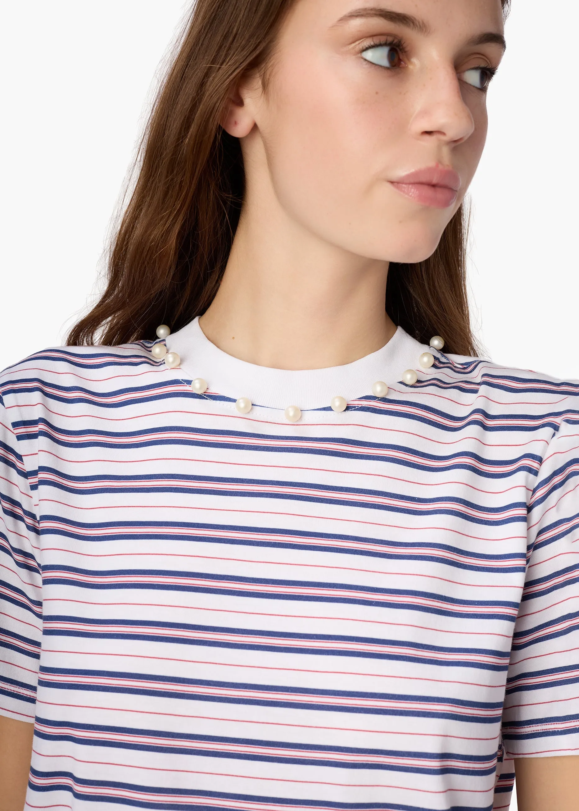 Mattea Cotton Tee Sailor Stripe sold by CAMI product image thumbnail 3