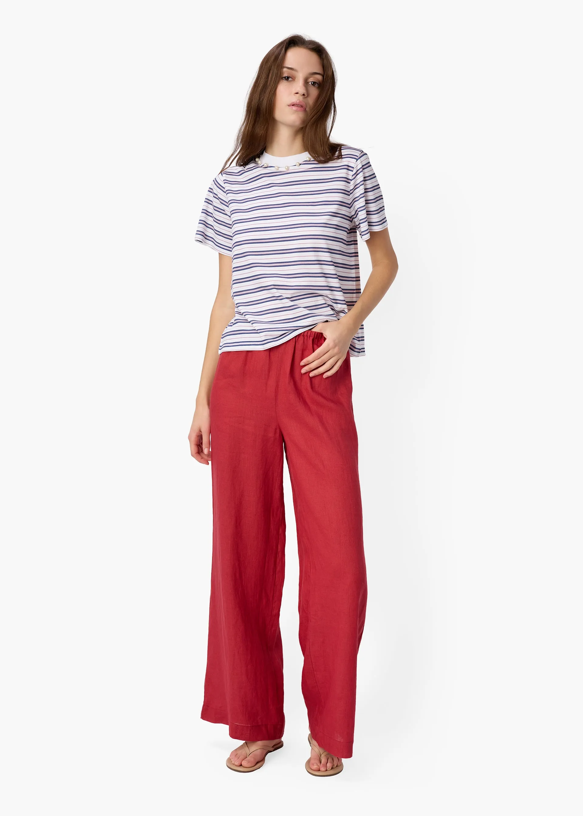 Mattea Cotton Tee Sailor Stripe sold by CAMI product image thumbnail 2