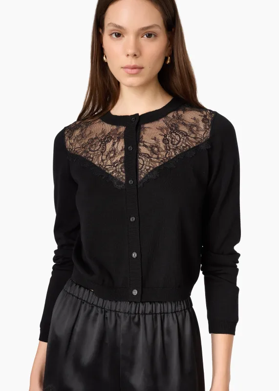 Harleth Cardigan Black made by CAMI