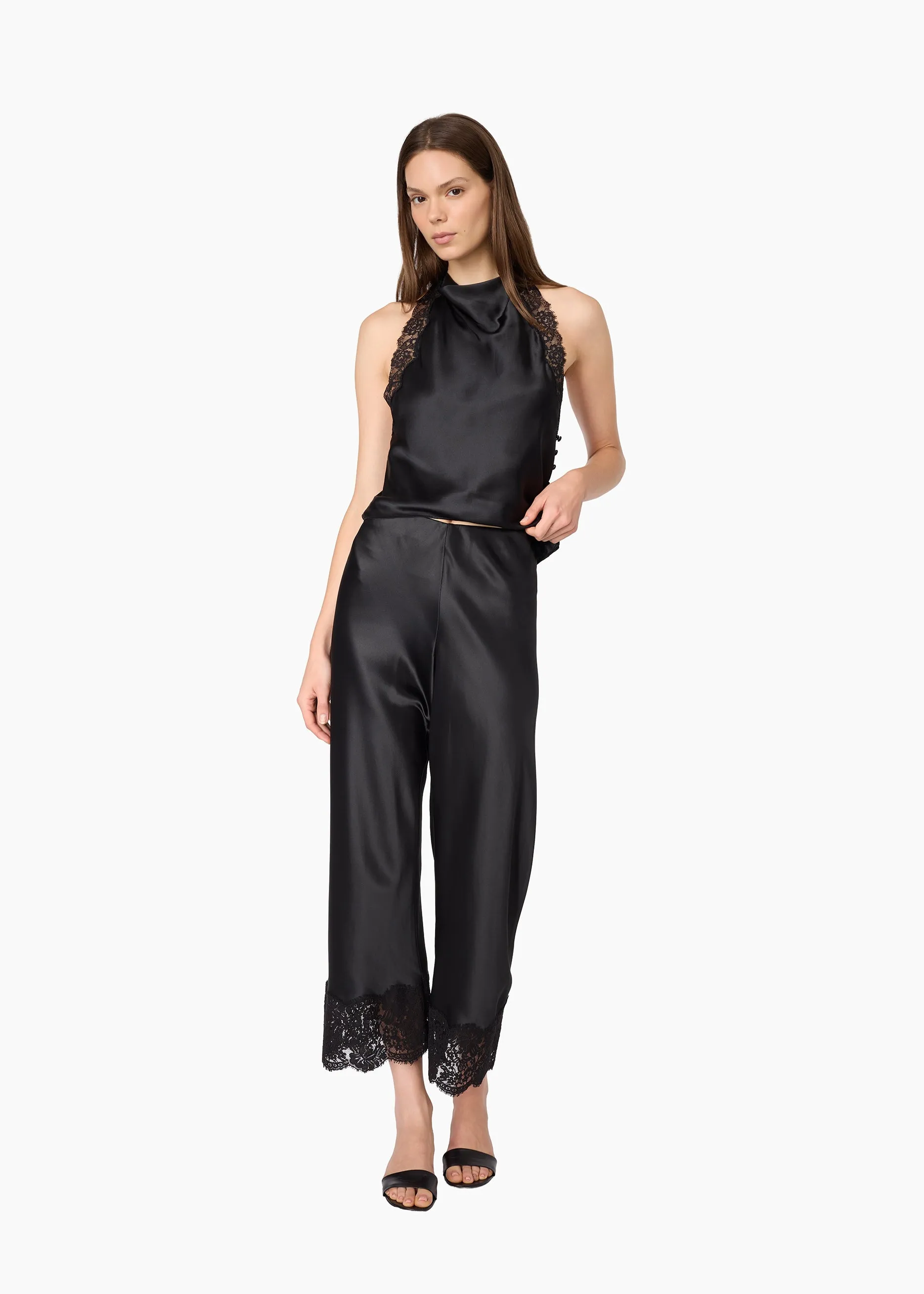 Lucille Silk Top Black sold by CAMI product image thumbnail 2