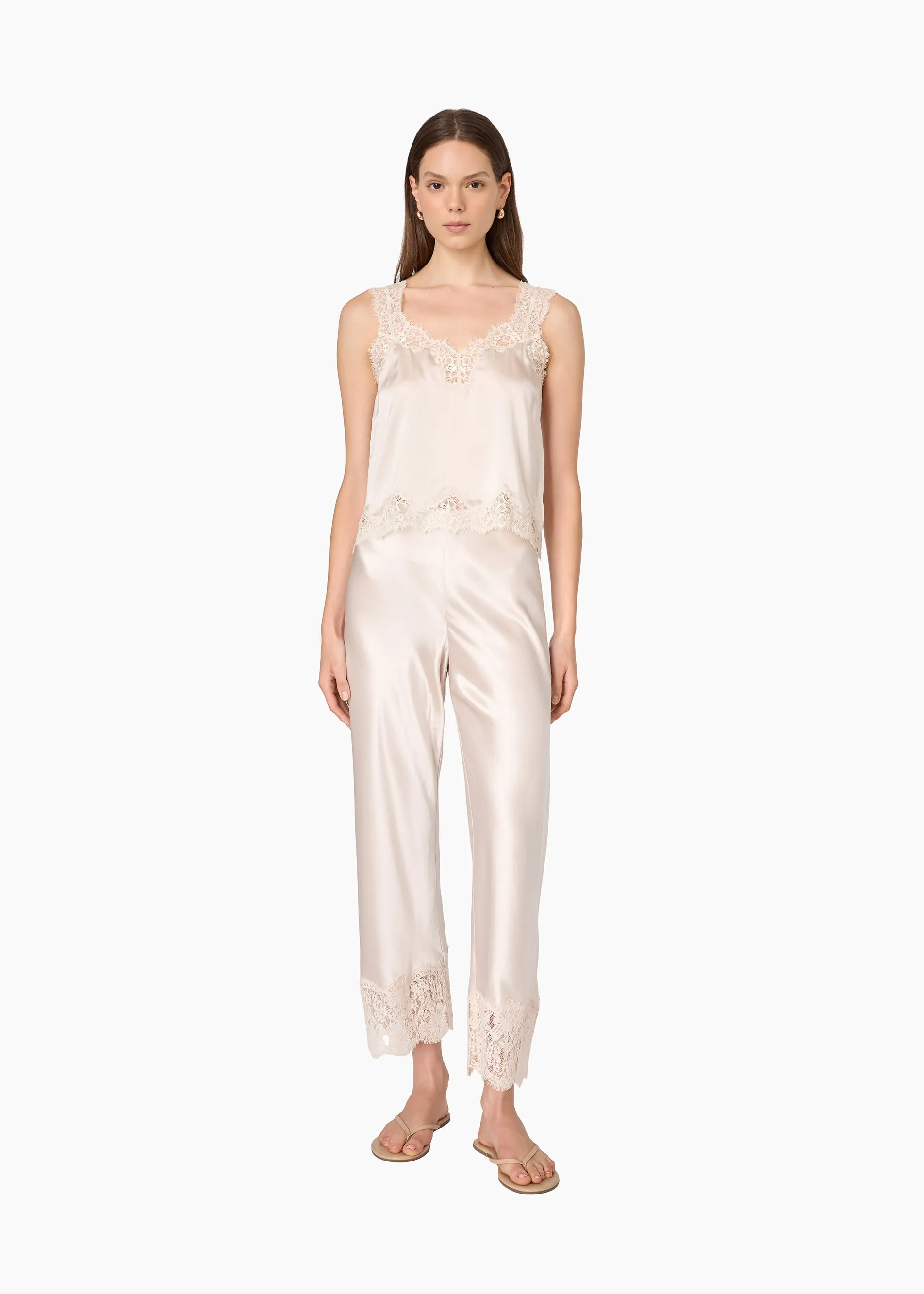 Tony Silk Camisole Oat sold by CAMI product image thumbnail 2