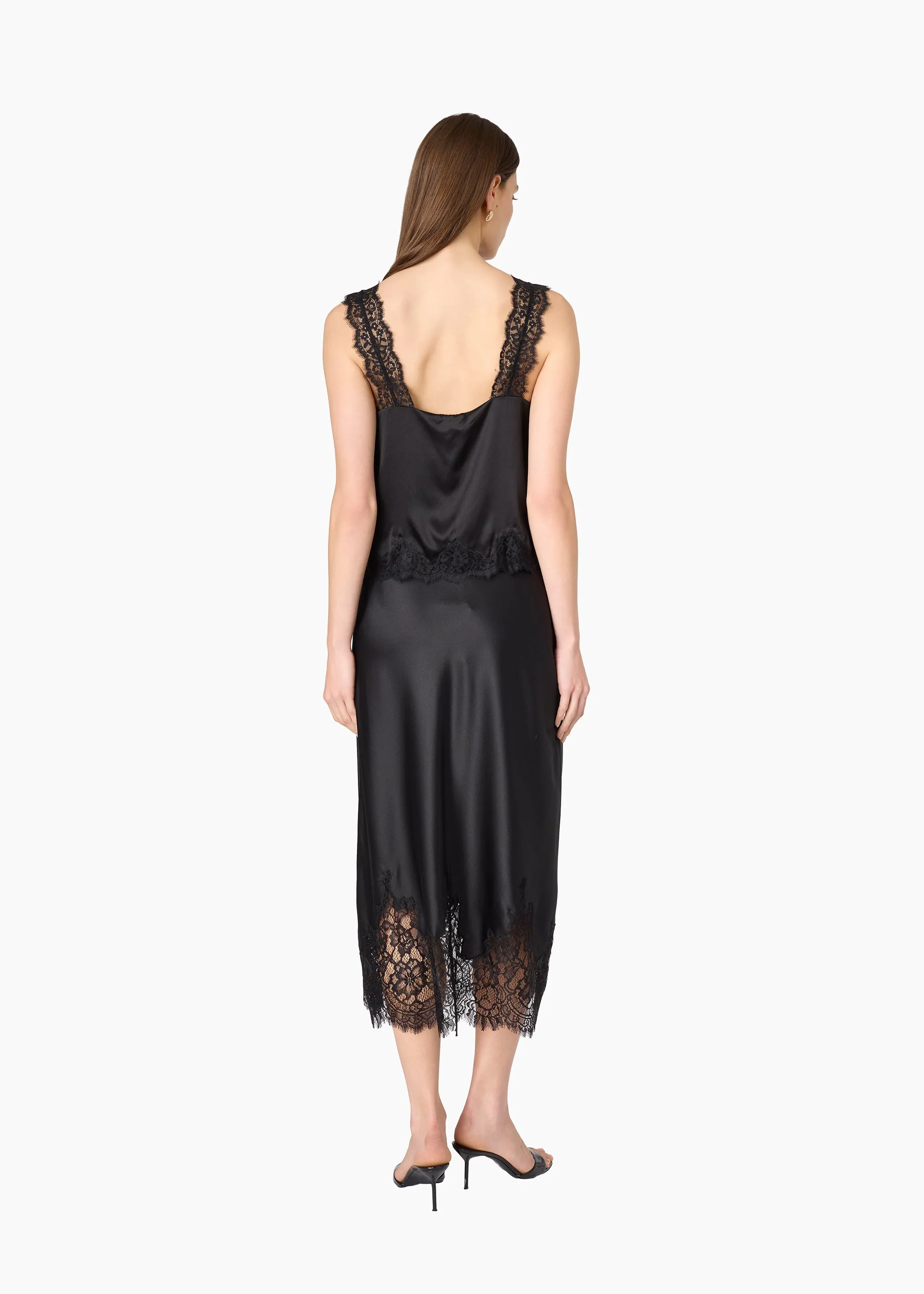Tony Silk Camisole Black sold by CAMI product image thumbnail 5