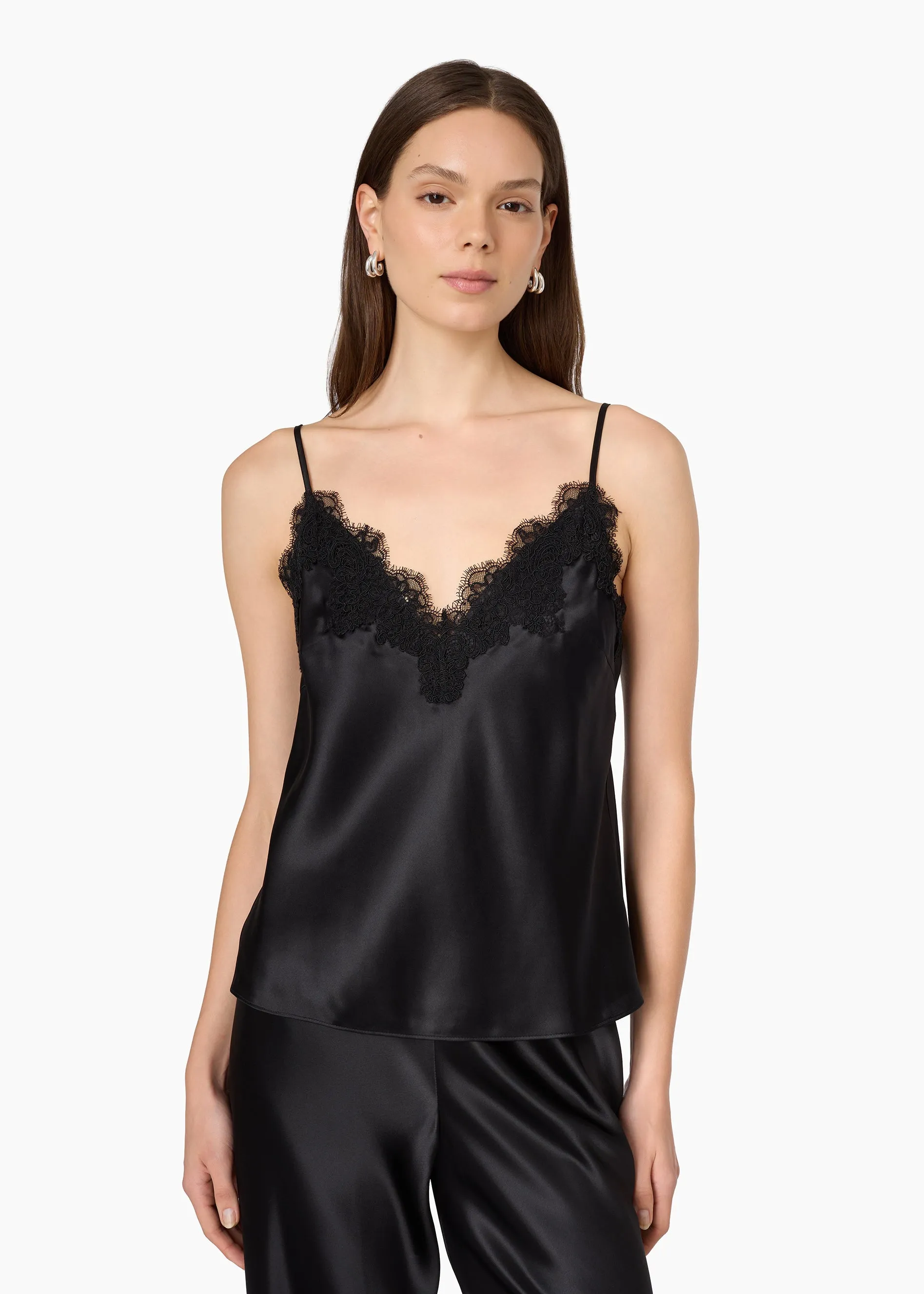 Annika Silk Camisole Black sold by CAMI product image thumbnail 2