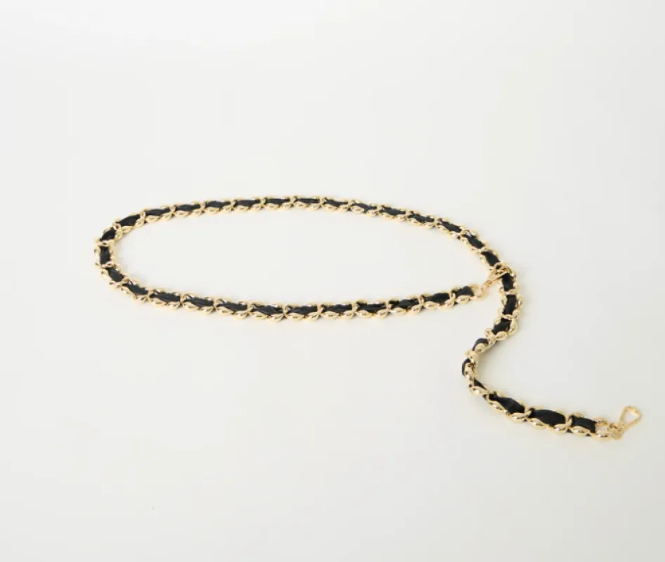 B-Low The Belt Alastor Chain Belt Black Gold made by CAMI