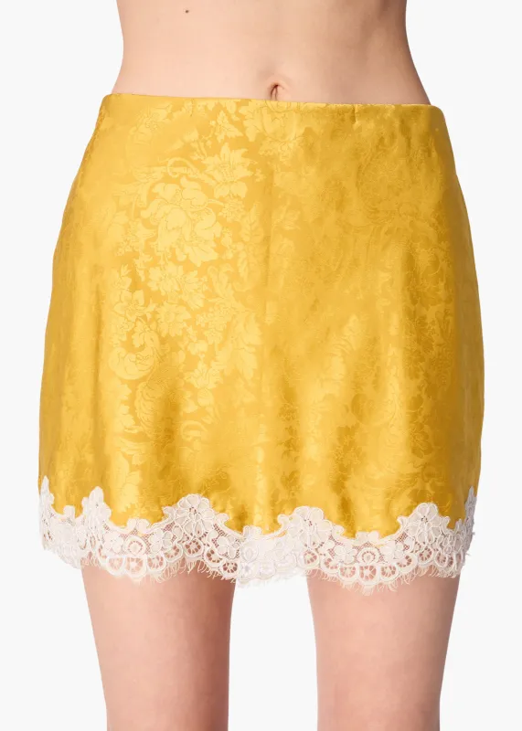 Mildred Jacquard Mini Skirt Medal made by CAMI
