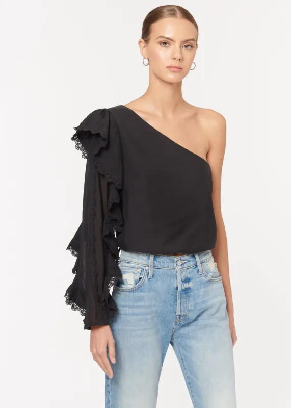 Shivani Top Black sold by Cami NYC