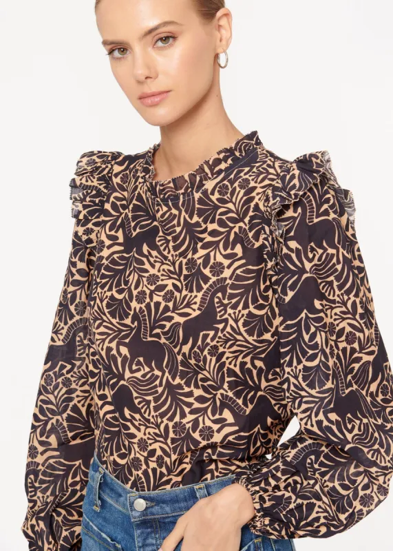 Georgine Top Wild Horses made by CAMI